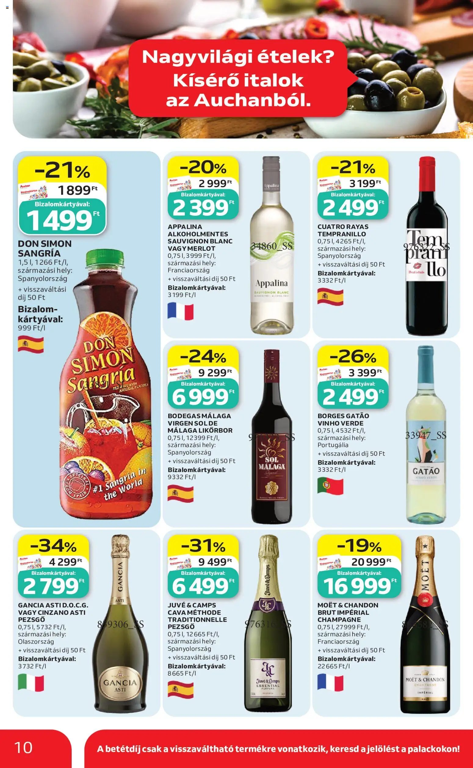Auchan újság 2026.07.30. Auchan Nemzetközi konyha ajánlatok