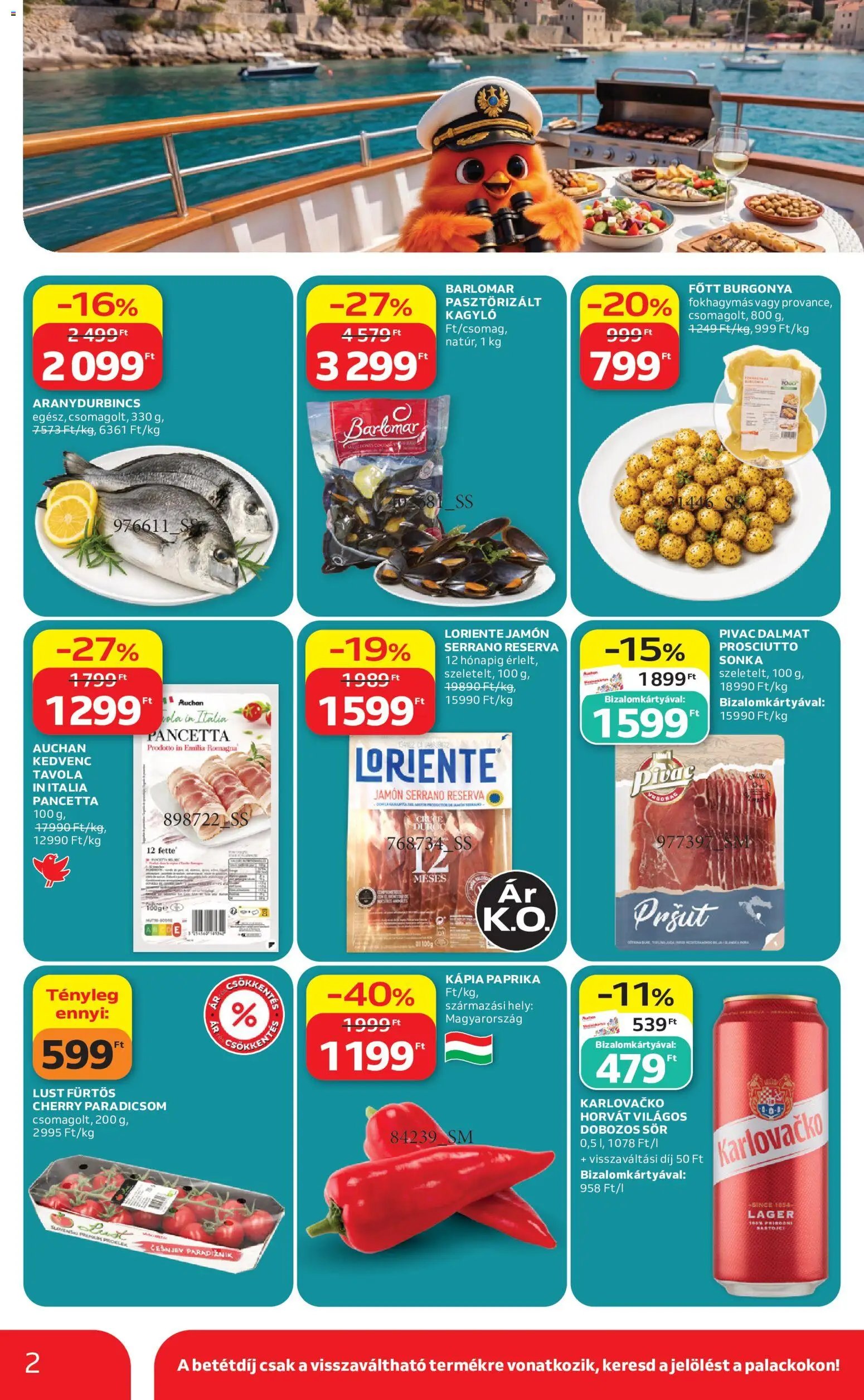 Auchan újság 2026.07.30. Auchan Nemzetközi konyha ajánlatok