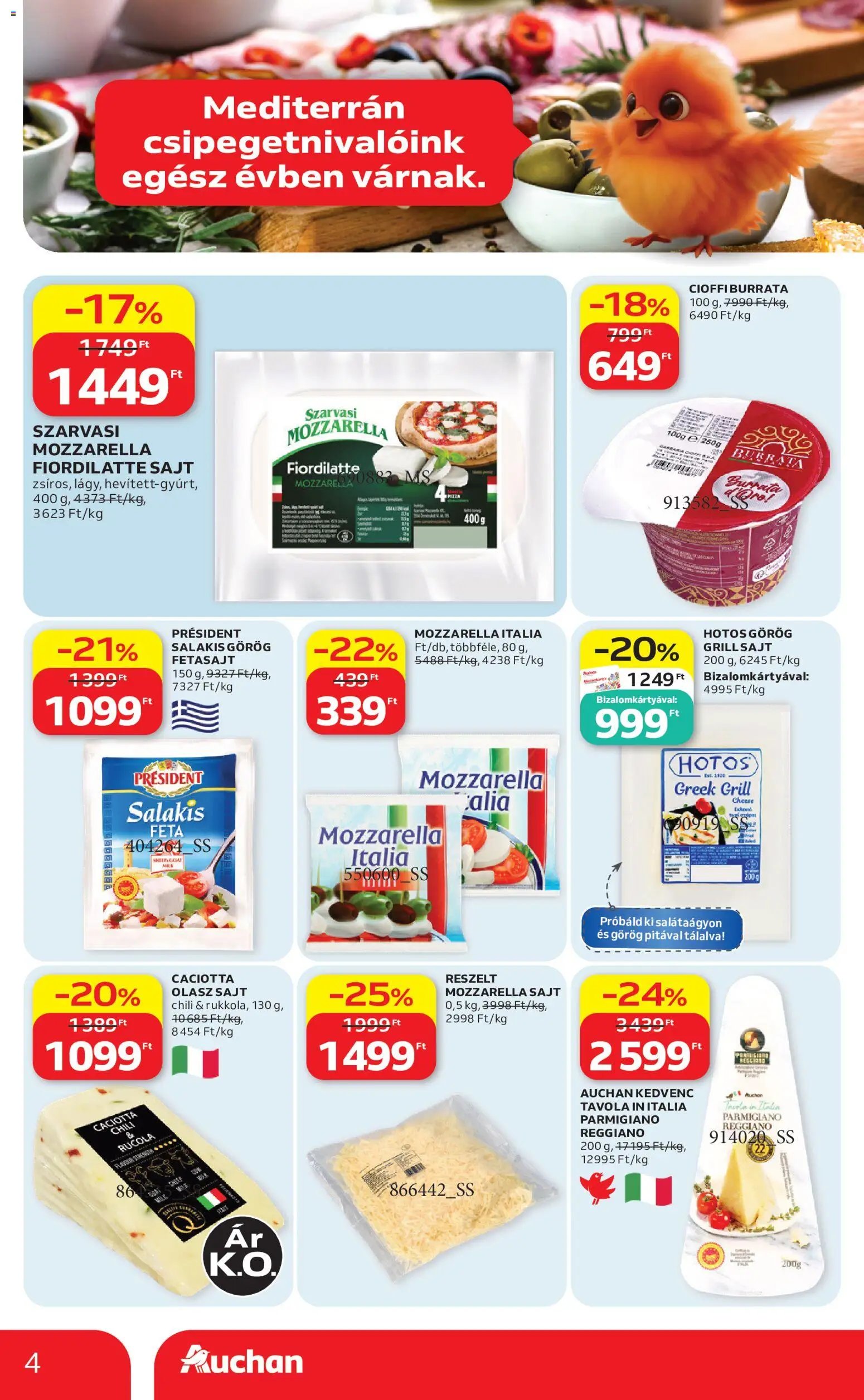 Auchan újság 2026.07.30. Auchan Nemzetközi konyha ajánlatok