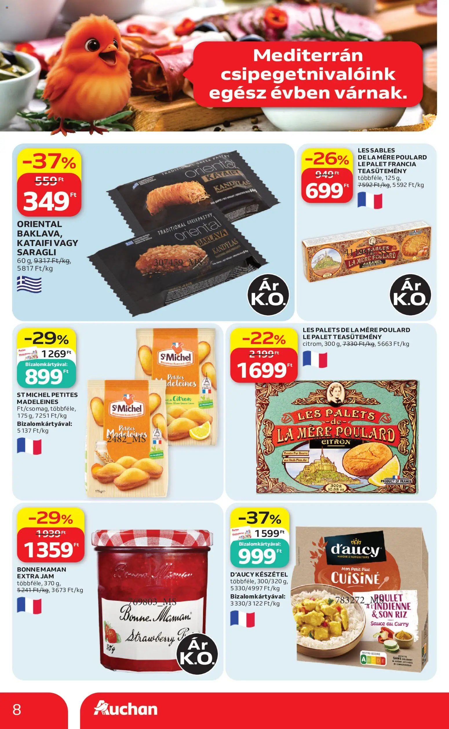 Auchan újság 2026.07.30. Auchan Nemzetközi konyha ajánlatok