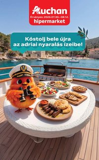 Auchan újság 2026.07.30. Auchan Nemzetközi konyha ajánlatok