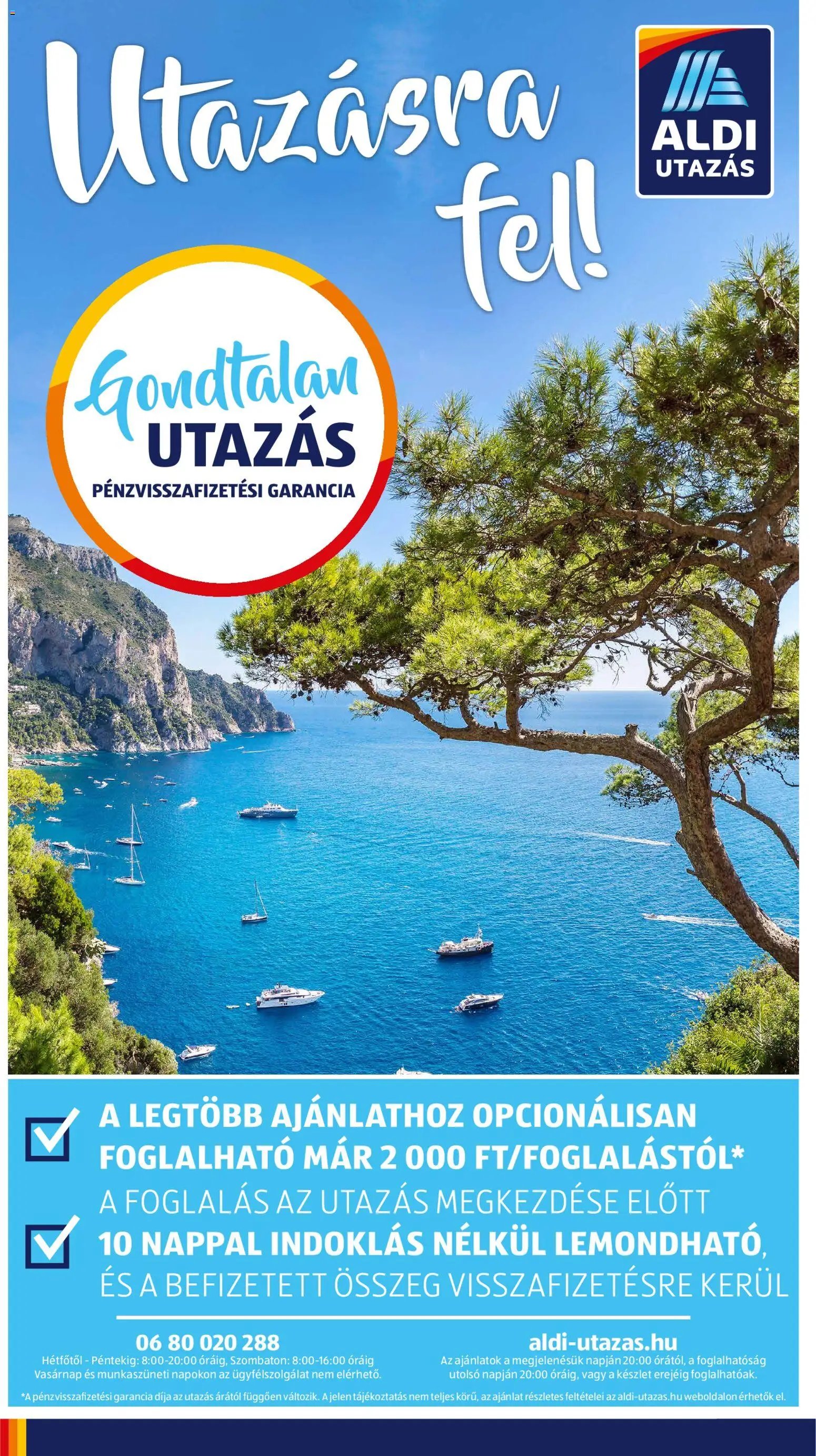 Aldi újság 2025.11.13. Utazás katalógus (2025-11-13 - 2025-11-19)
