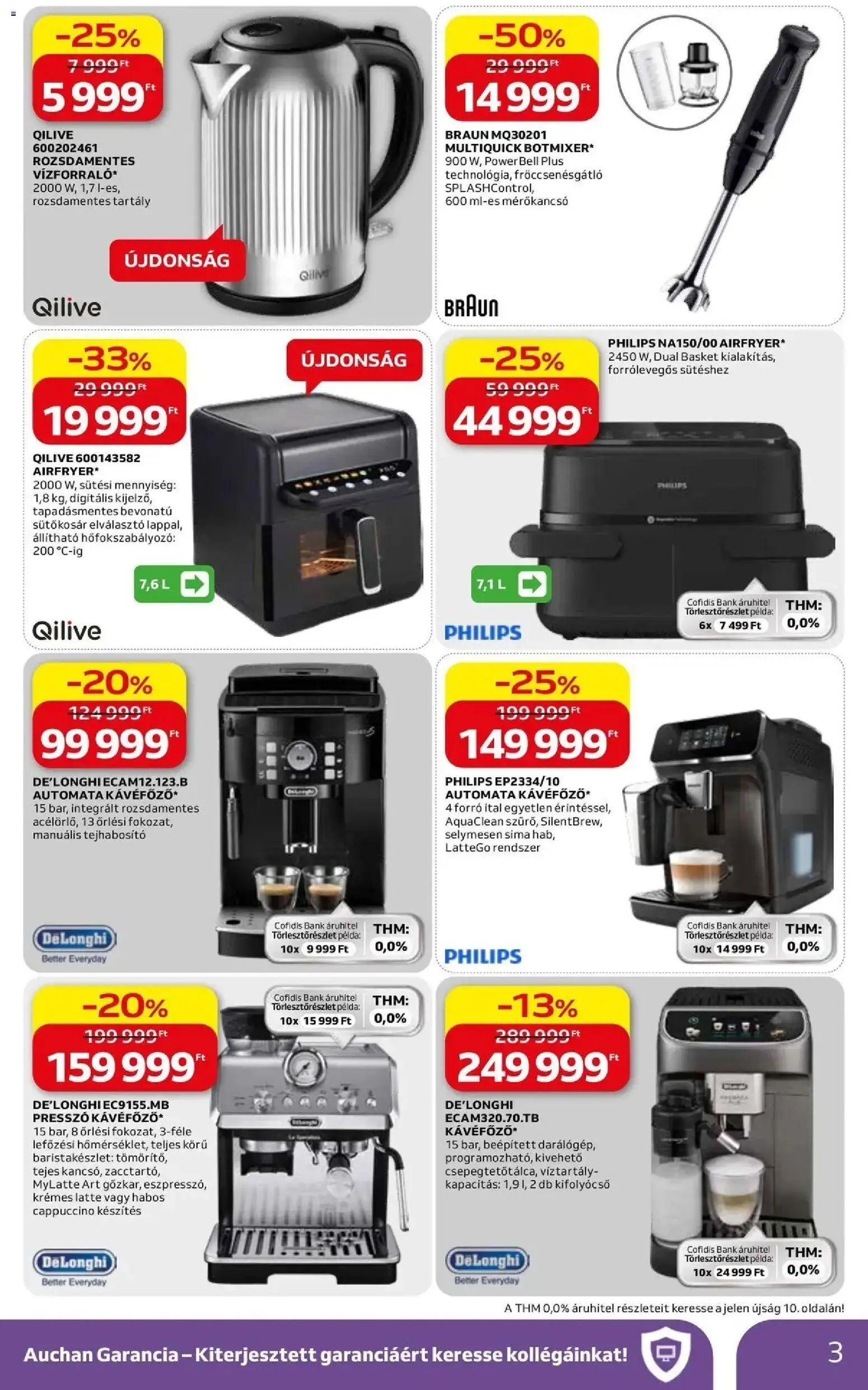 Auchan újság 2026.05.07. Auchan Elektronikai ajánlataink Szekszárd (2026-05-07 - 2026-05-20)