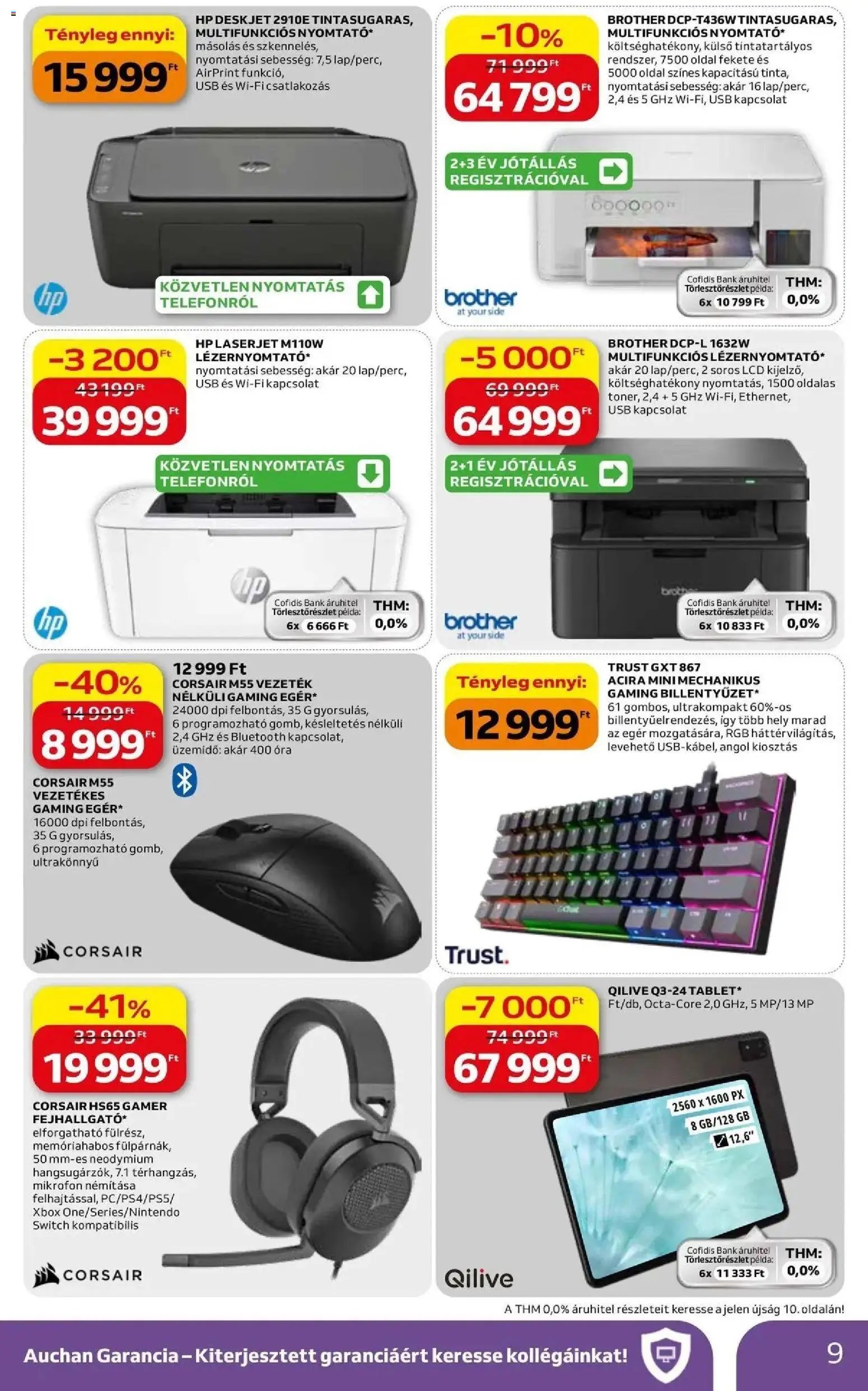 Auchan újság 2026.05.07. Auchan Elektronikai ajánlataink Szekszárd (2026-05-07 - 2026-05-20)