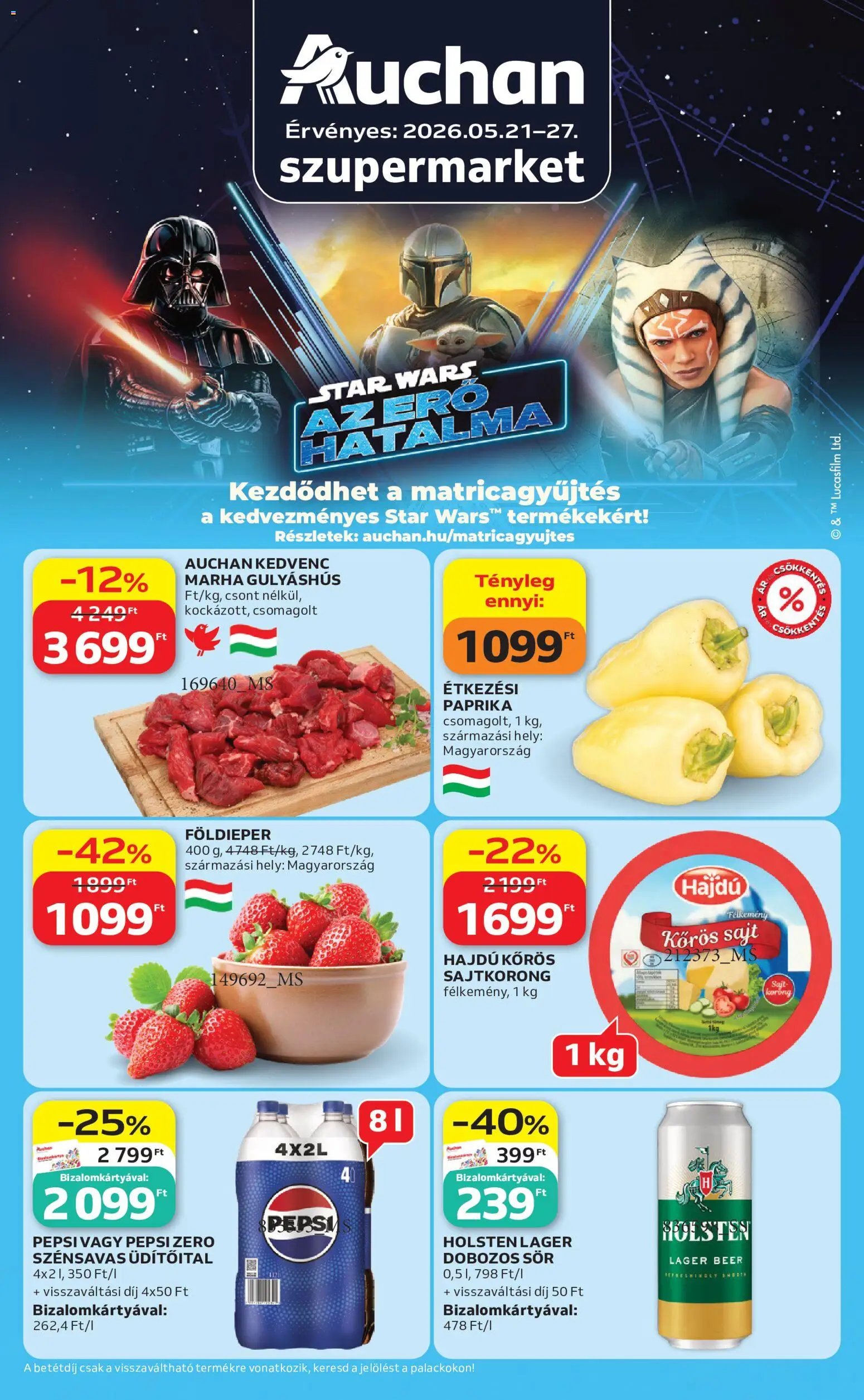 Auchan újság 2026.05.21. Auchan Szupermarket akciós újság (2026-05-21 - 2026-05-27)