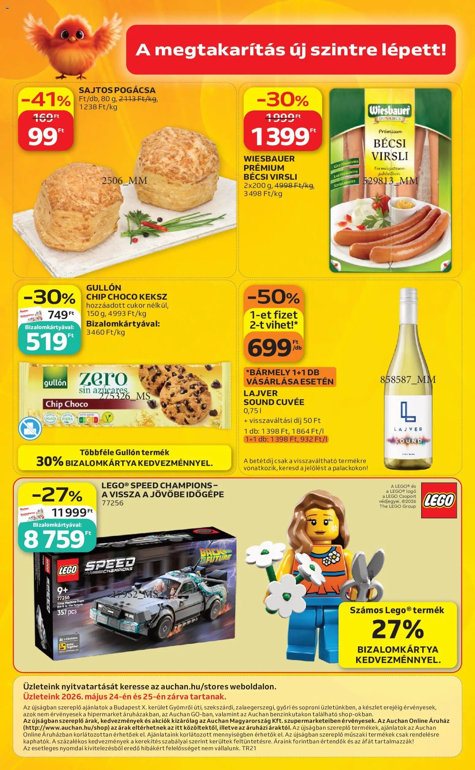 Auchan újság 2026.05.21. Auchan Szupermarket akciós újság (2026-05-21 - 2026-05-27)