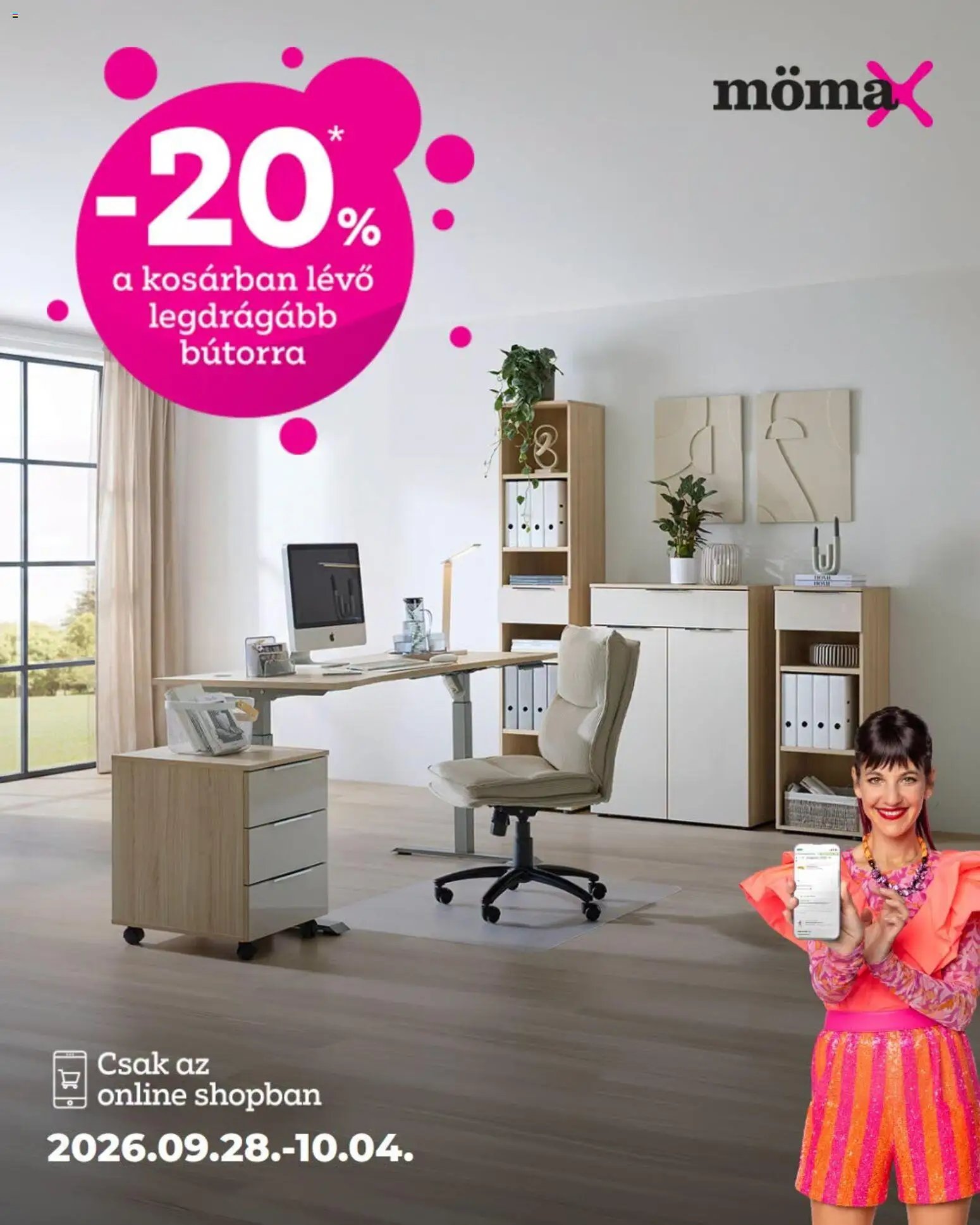 Mömax újság 2026.09.28. Mömax akciós újság