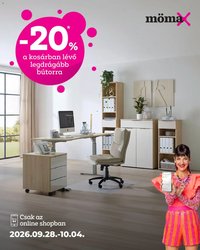 Mömax újság 2026.09.28. Mömax akciós újság