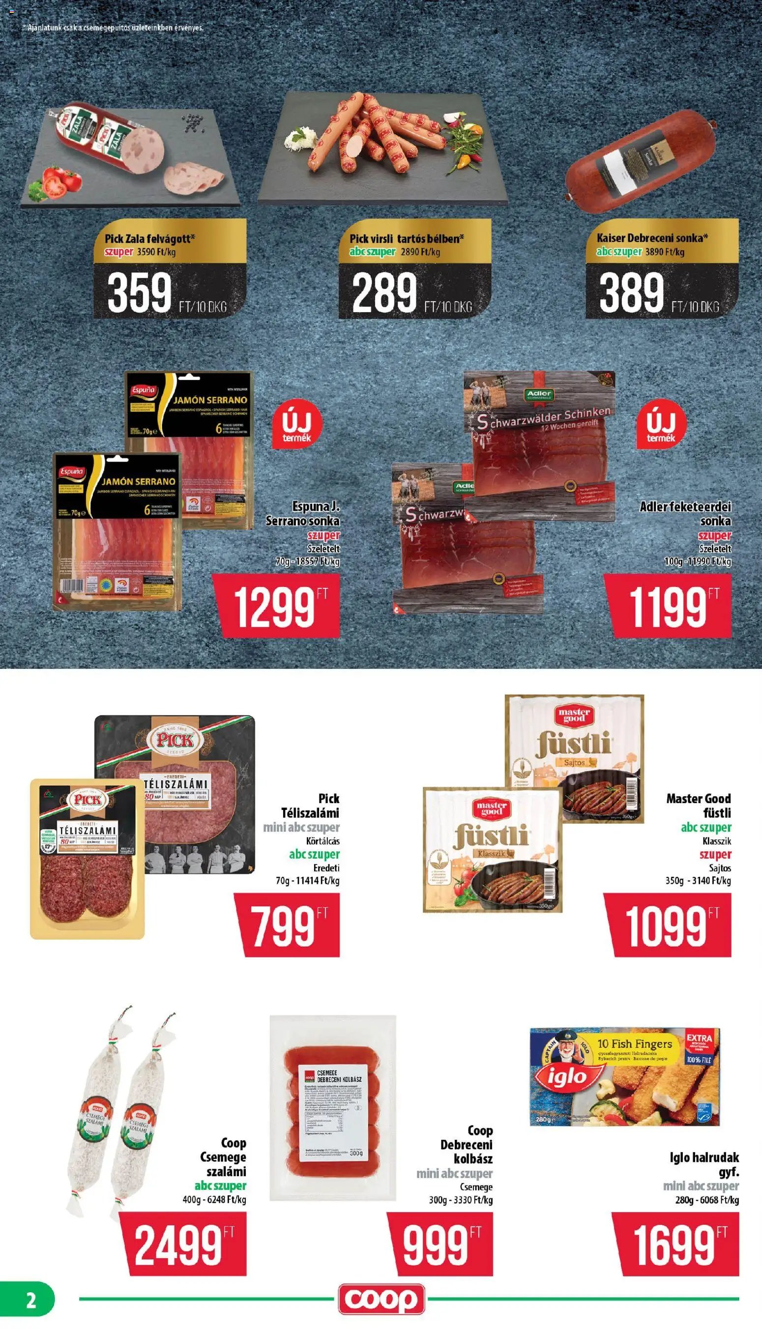 COOP újság 2026.07.23. COOP - Mini & Abc & Szuper / Nyírzem