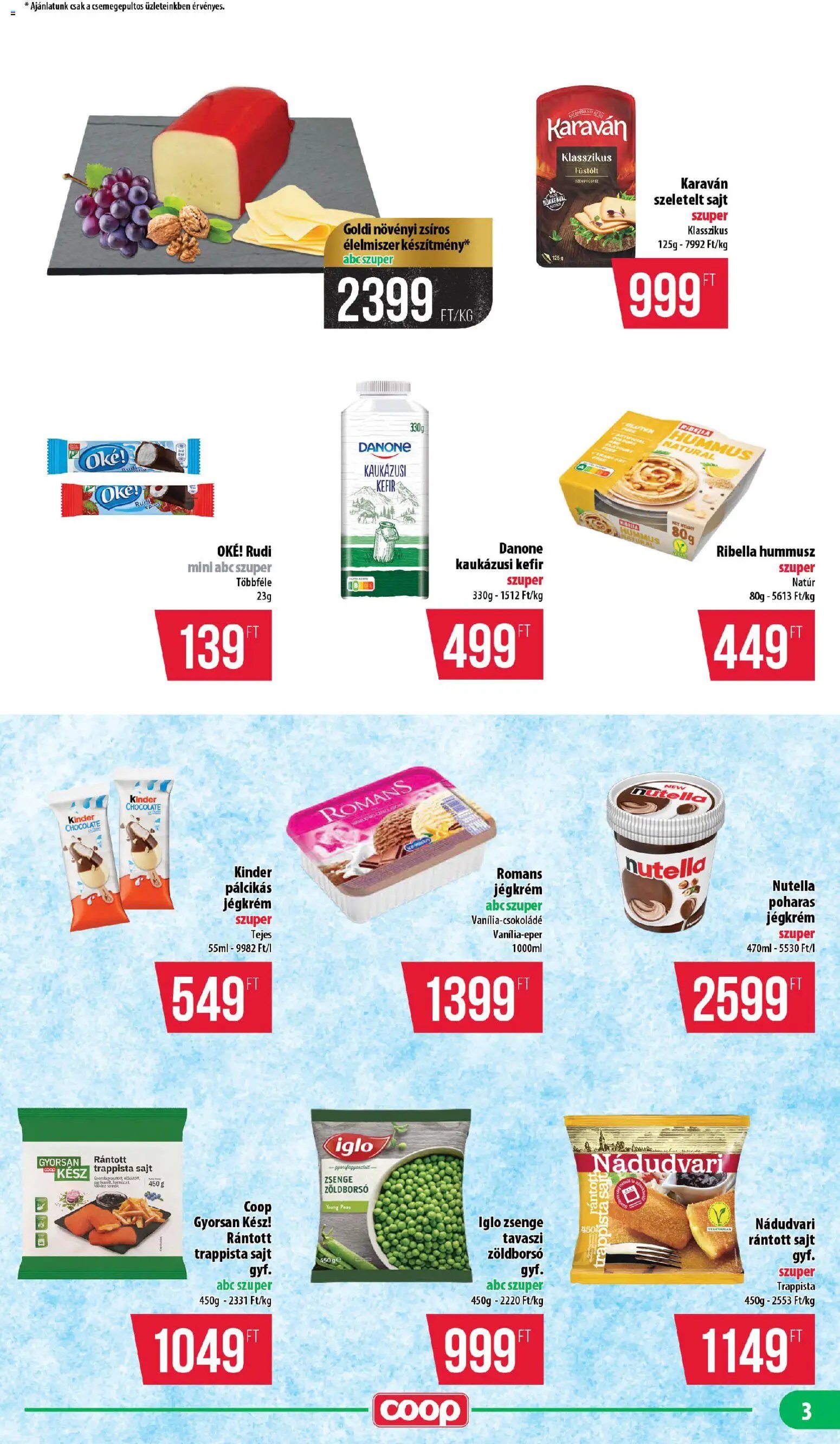 COOP újság 2026.07.23. COOP - Mini & Abc & Szuper / Nyírzem