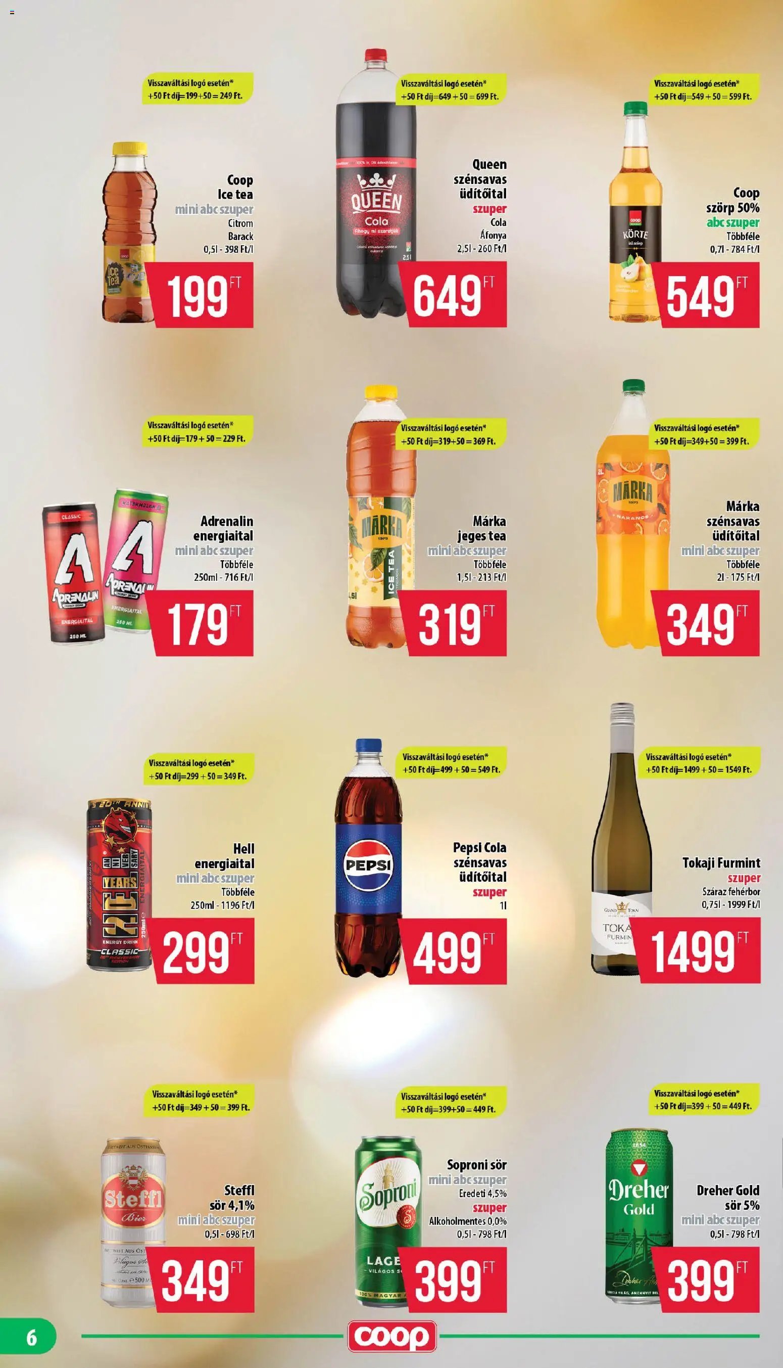COOP újság 2026.07.23. COOP - Mini & Abc & Szuper / Nyírzem