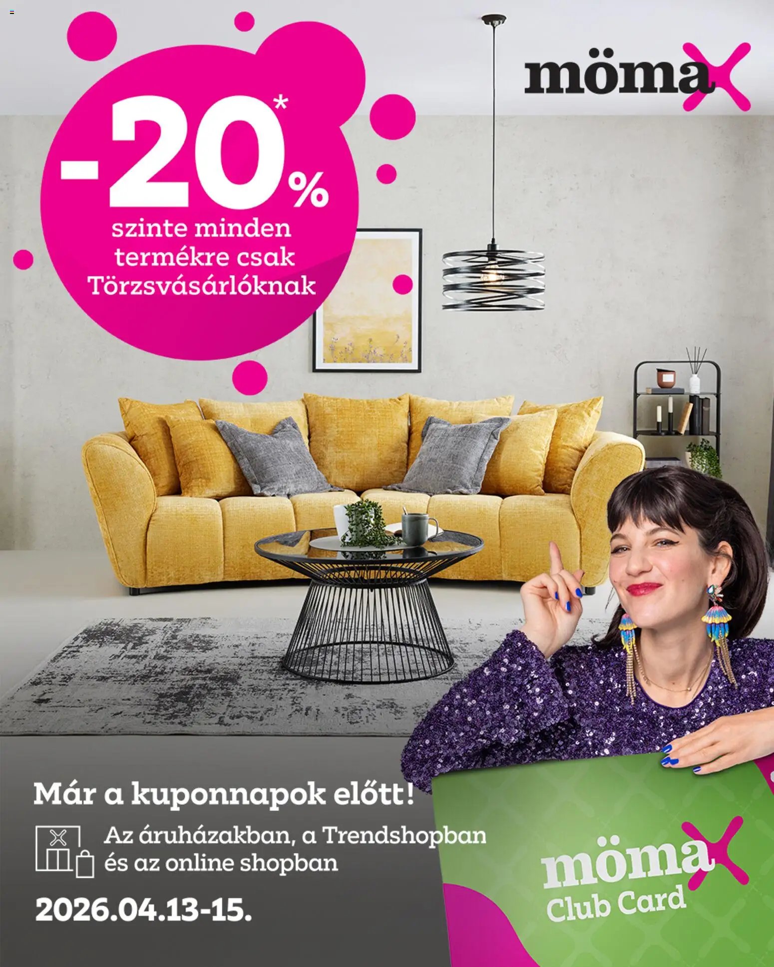 Mömax újság 2026.04.13. Mömax szórólap (2026-04-13 - 2026-04-15)