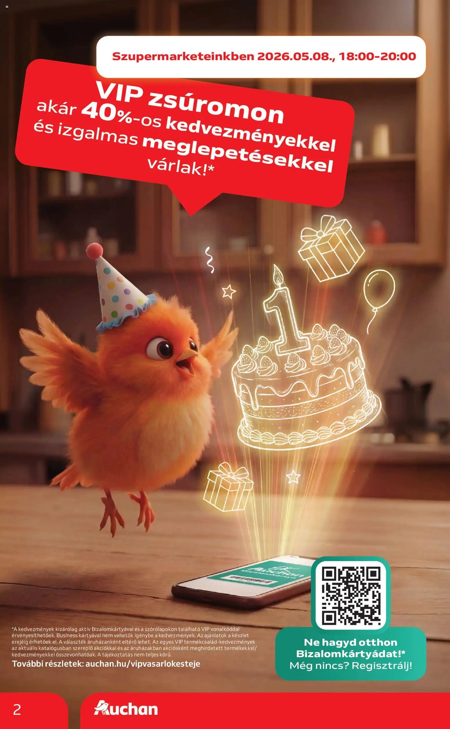 Auchan újság 2026.04.30. Auchan Szupermarket akciós újság (2026-04-30 - 2026-05-06)