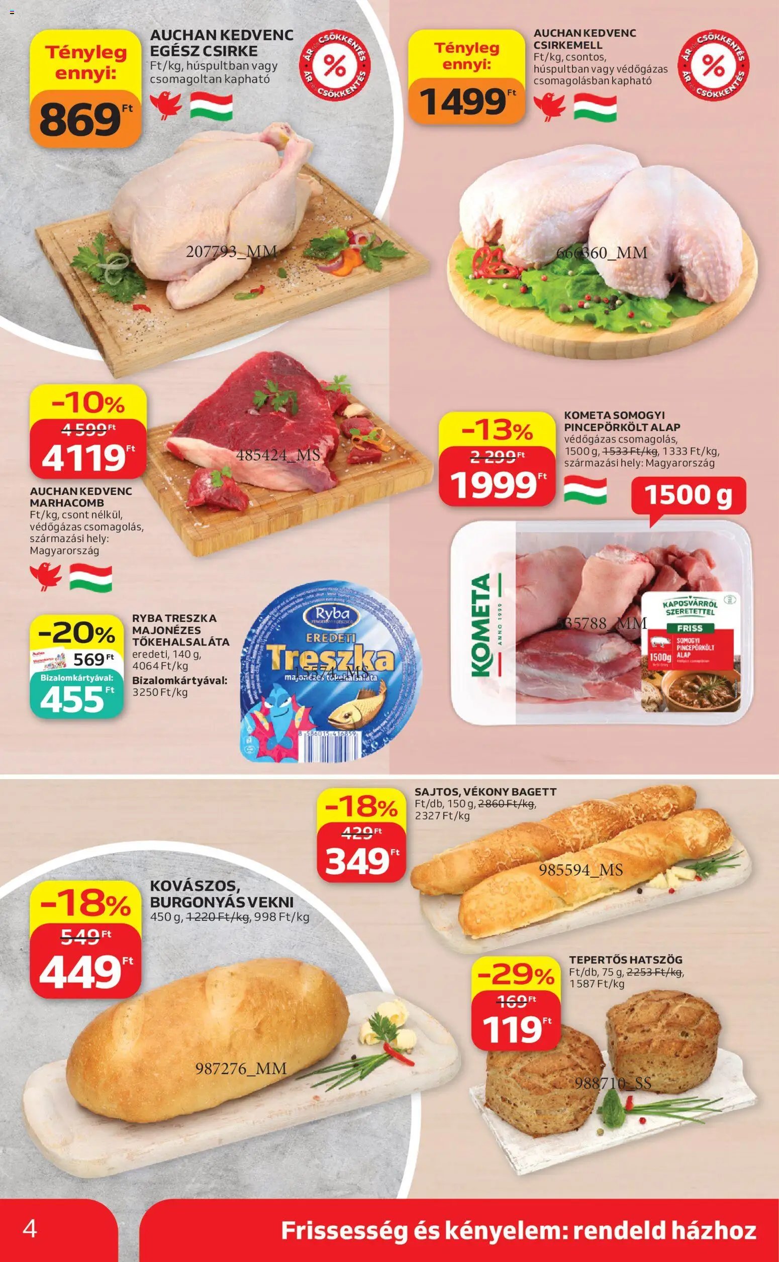 Auchan újság 2026.04.30. Auchan Szupermarket akciós újság (2026-04-30 - 2026-05-06)