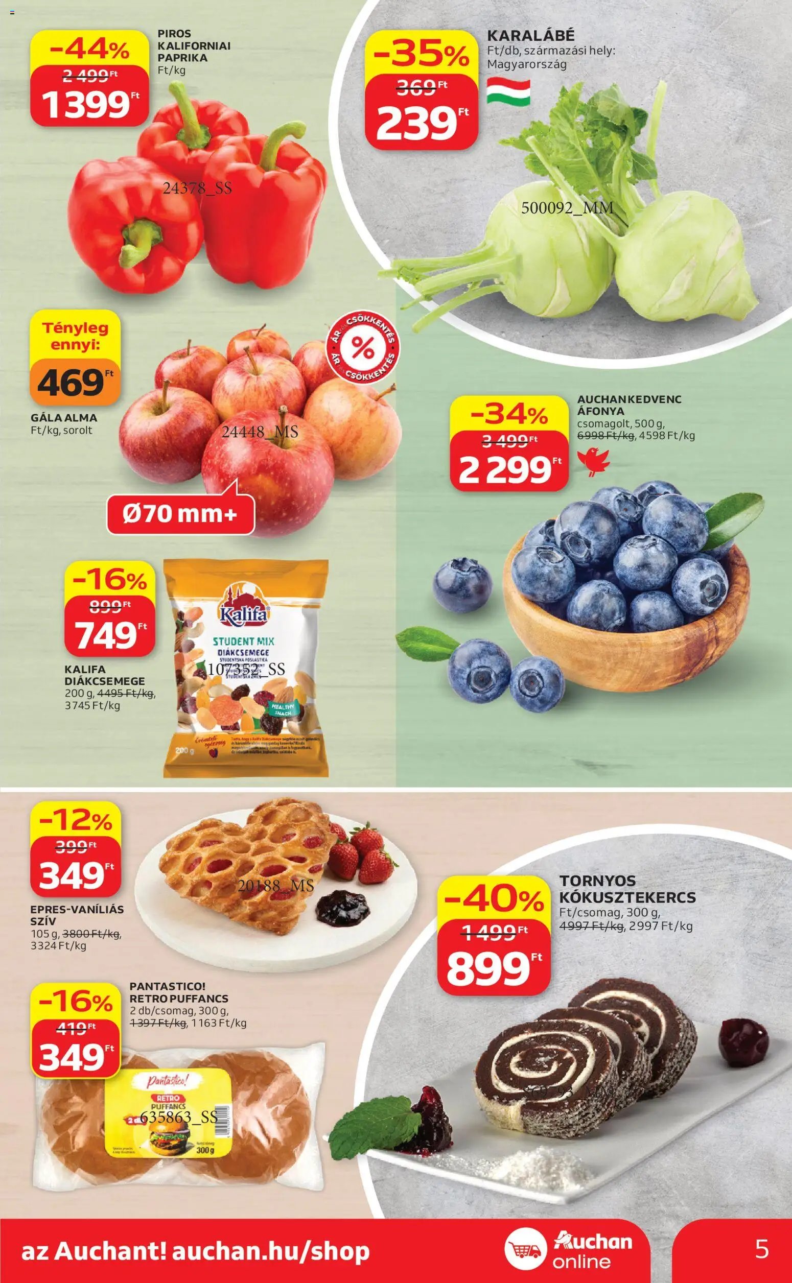 Auchan újság 2026.04.30. Auchan Szupermarket akciós újság (2026-04-30 - 2026-05-06)