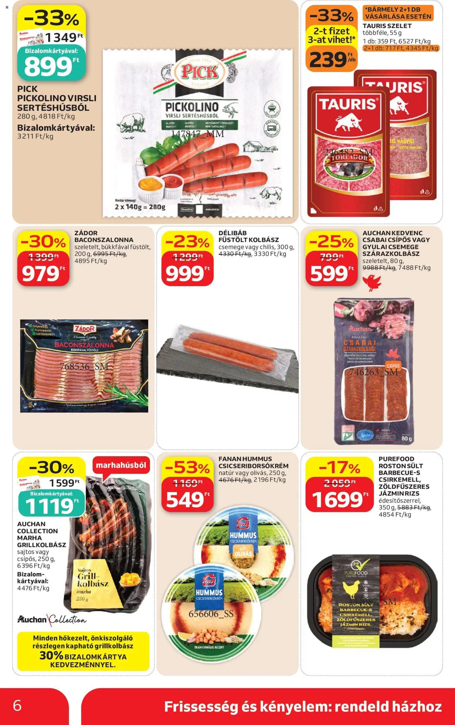 Auchan újság 2026.04.30. Auchan Szupermarket akciós újság (2026-04-30 - 2026-05-06)