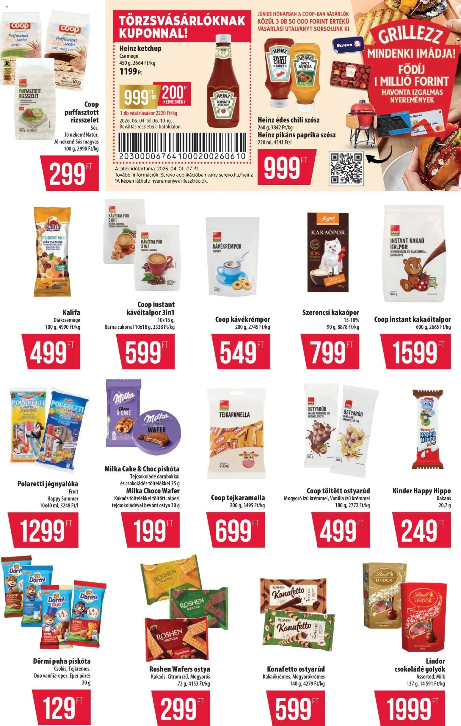 COOP újság 2026.06.04. COOP - Észak Kelet Pro-Coop Zrt - Szuper Plusz (2026-06-04 - 2026-06-10)