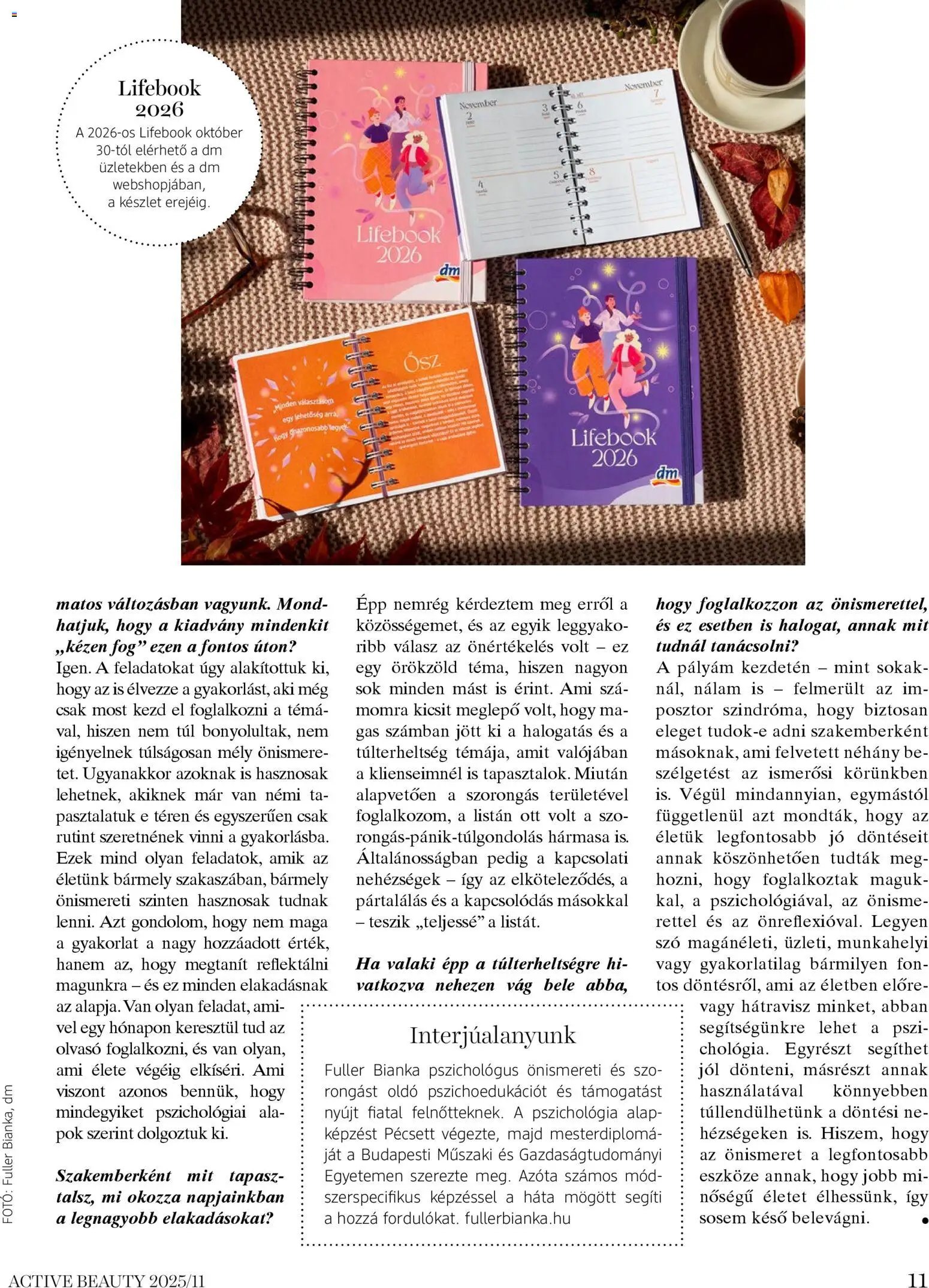 DM Drogerie Markt újság 2025.11.13. Active Beauty 2025/11 (2025-11-13 - 2025-11-30)