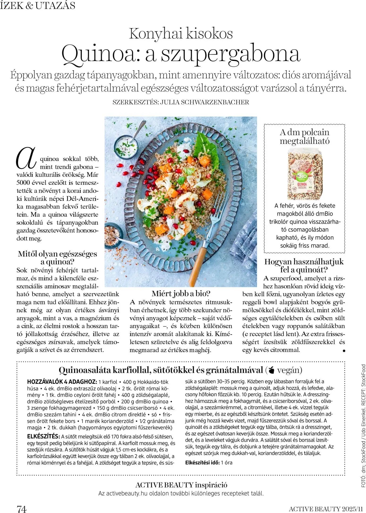 DM Drogerie Markt újság 2025.11.13. Active Beauty 2025/11 (2025-11-13 - 2025-11-30)