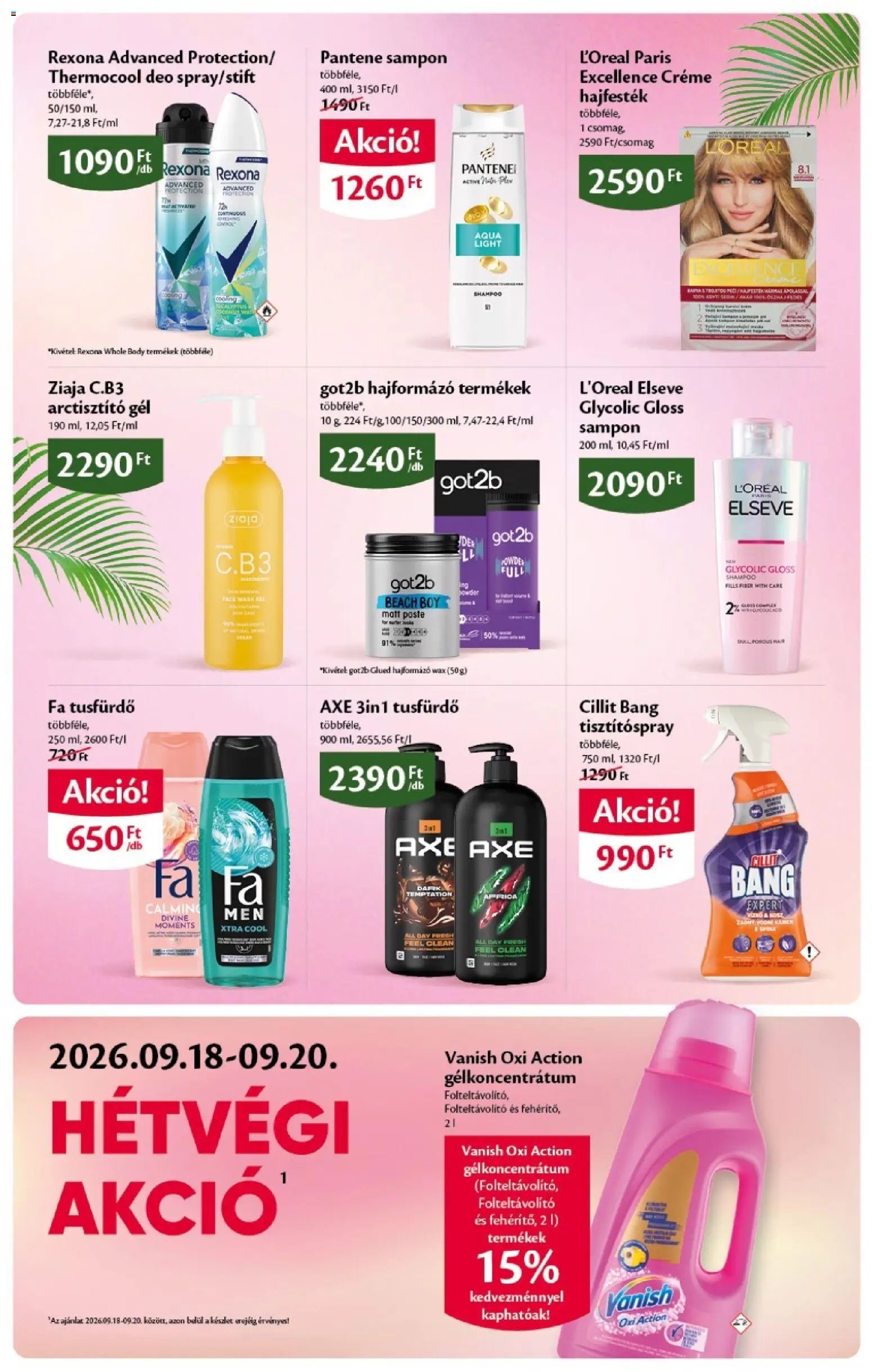 Ecofamily újság 2026.09.17. Ecofamily akciós újság