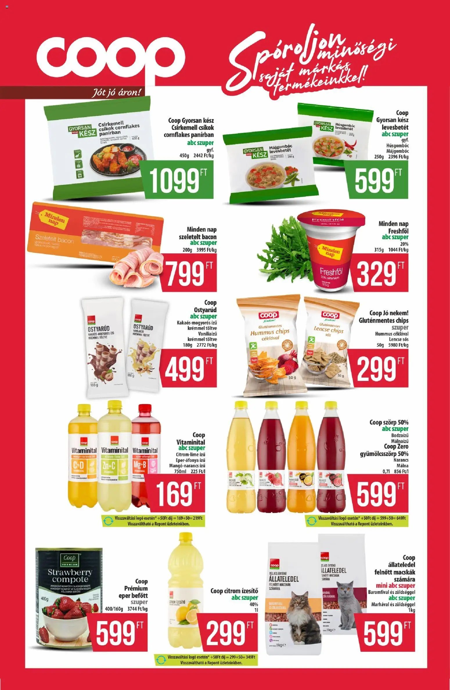 COOP újság 2026.03.19. COOP - Újság Észak Kelet Pro-Coop Zrt (2026-03-19 - 2026-03-25)