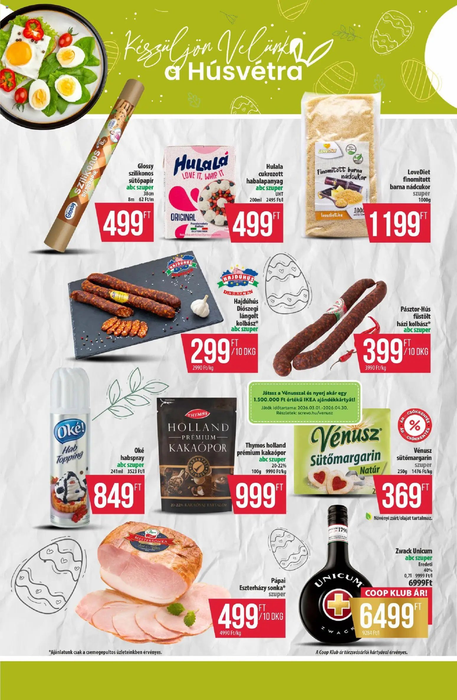 COOP újság 2026.03.19. COOP - Újság Észak Kelet Pro-Coop Zrt (2026-03-19 - 2026-03-25)