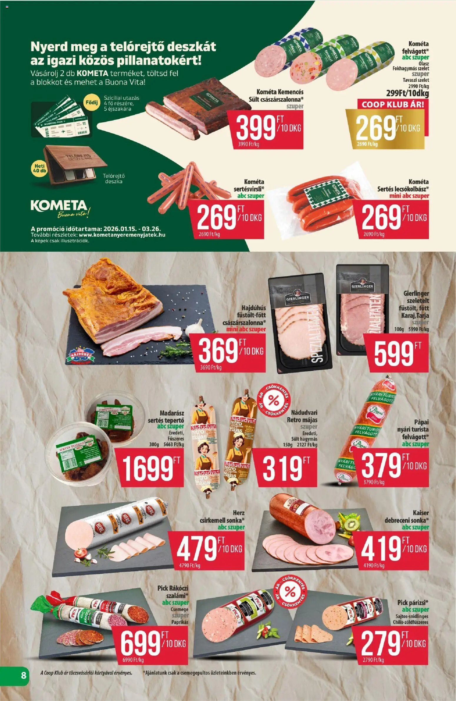 COOP újság 2026.03.19. COOP - Újság Észak Kelet Pro-Coop Zrt (2026-03-19 - 2026-03-25)