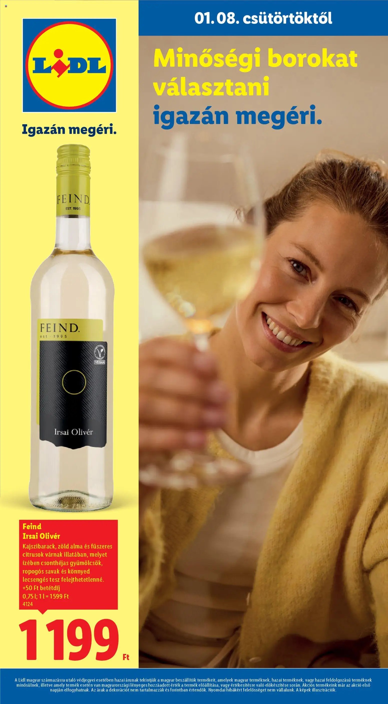 Lidl újság 2026.01.08. Borkatalógus (2026-01-08 - 2026-01-14)