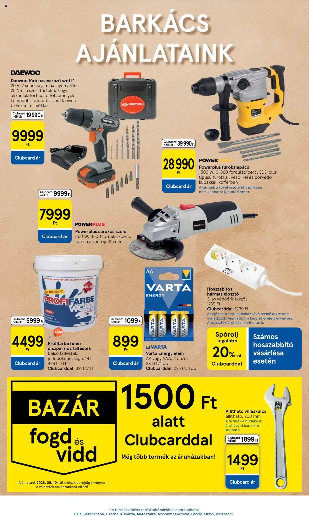 Tesco újság 2025.09.18. Akciós újság Tesco (2025-09-18 - 2025-09-24)