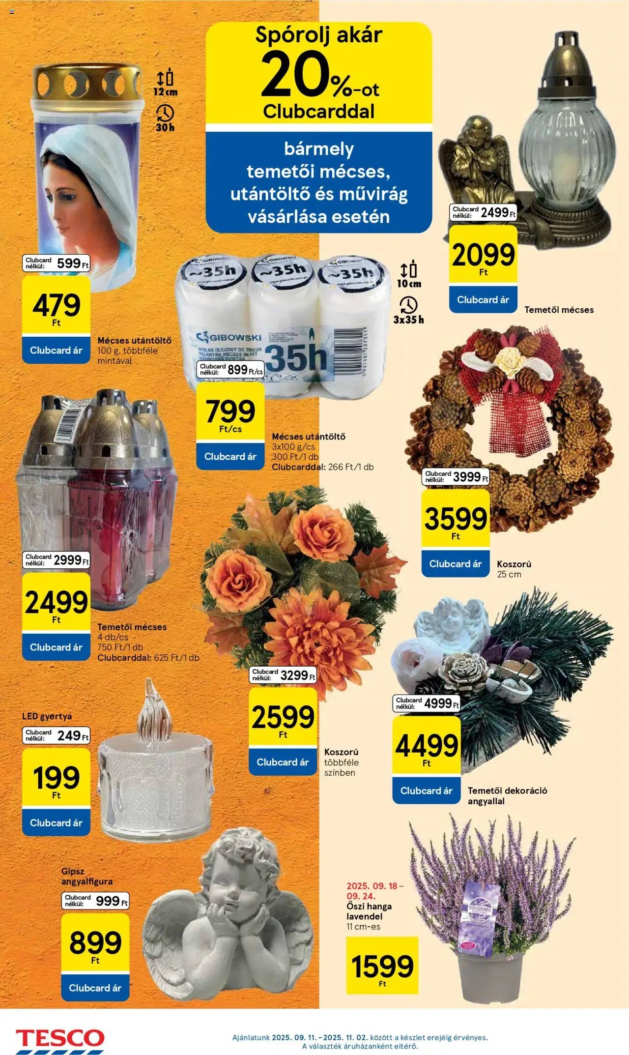 Tesco újság 2025.09.18. Akciós újság Tesco (2025-09-18 - 2025-09-24)