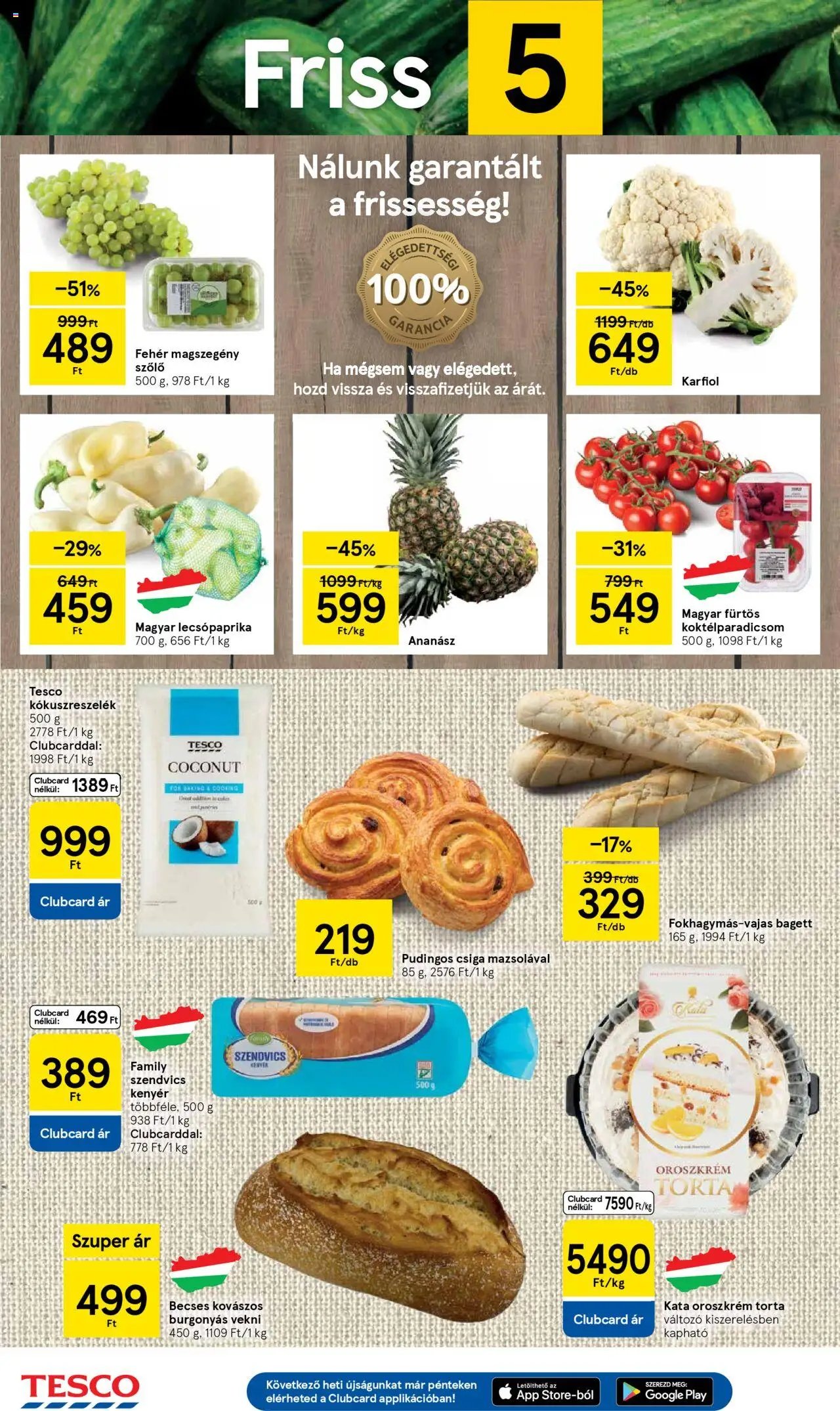 Tesco újság 2025.09.18. Akciós újság Tesco (2025-09-18 - 2025-09-24)