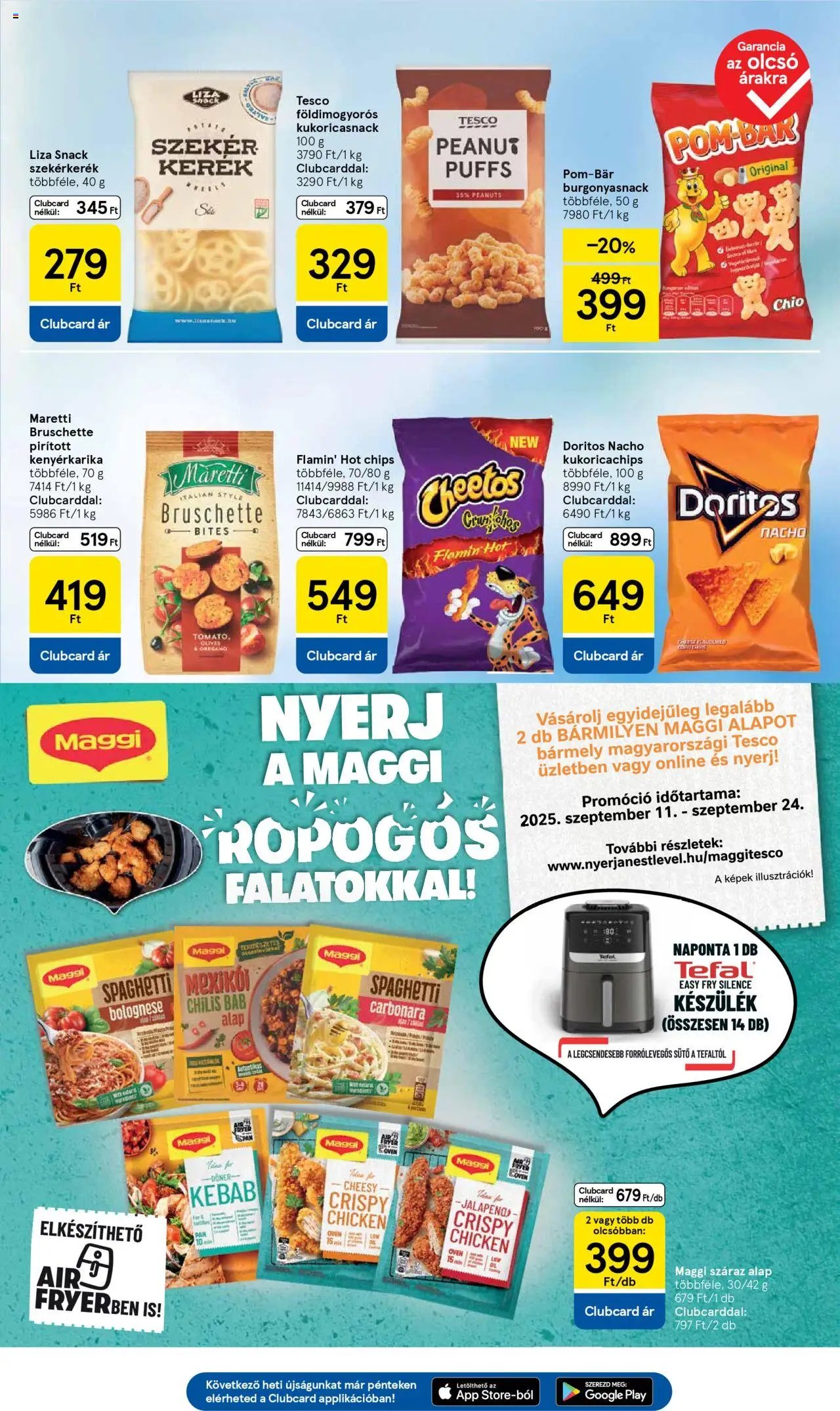 Tesco újság 2025.09.18. Akciós újság Tesco (2025-09-18 - 2025-09-24)