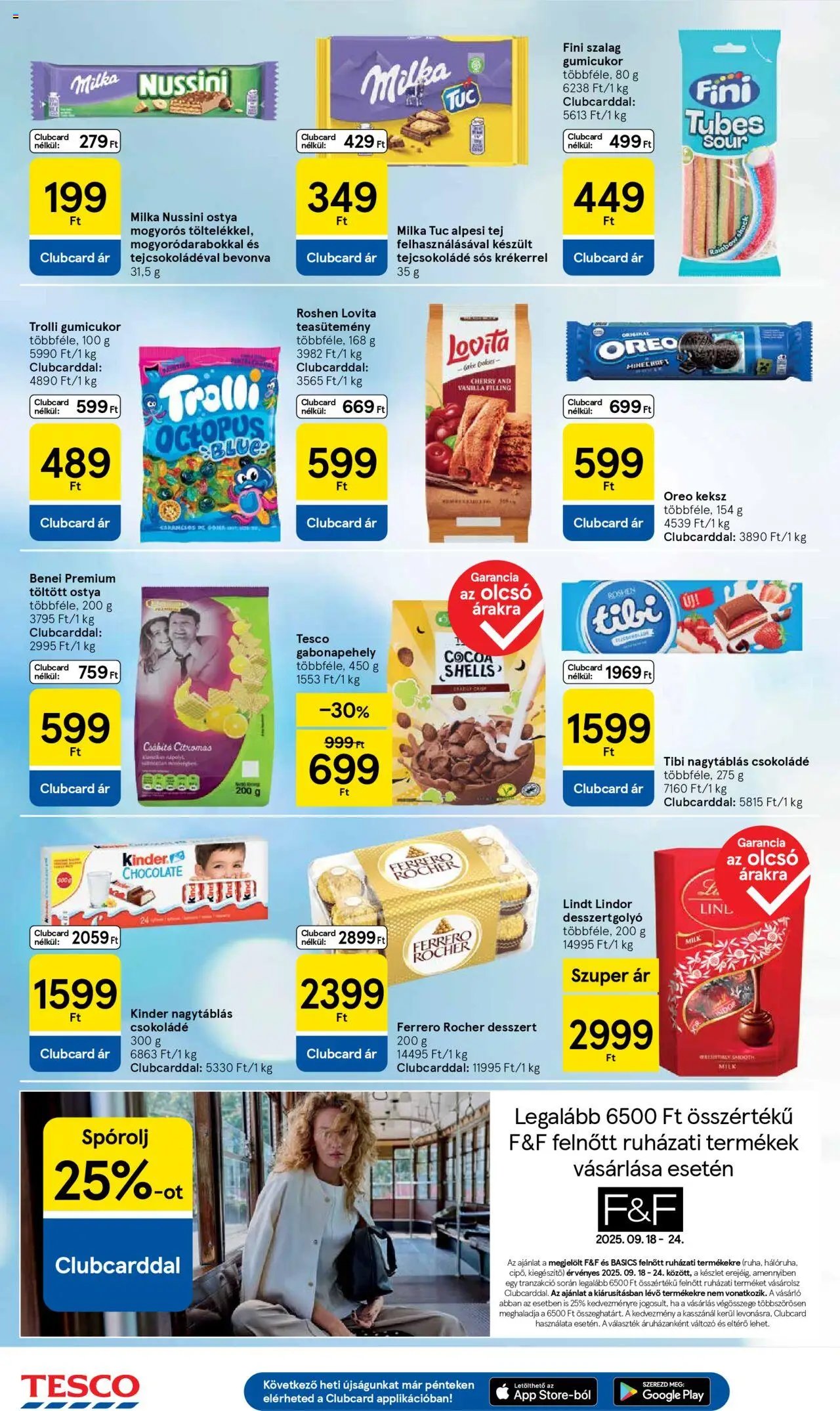 Tesco újság 2025.09.18. Akciós újság Tesco (2025-09-18 - 2025-09-24)
