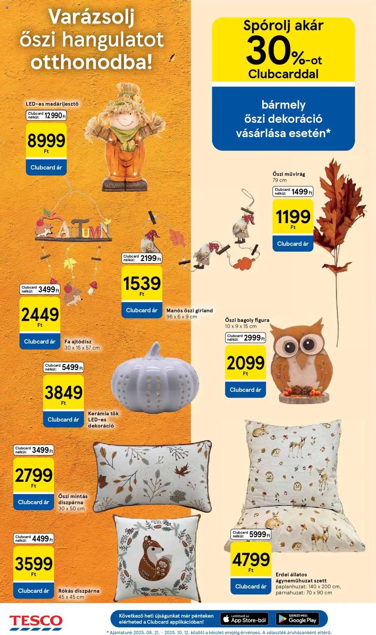 Tesco újság 2025.09.18. Akciós újság Tesco (2025-09-18 - 2025-09-24)