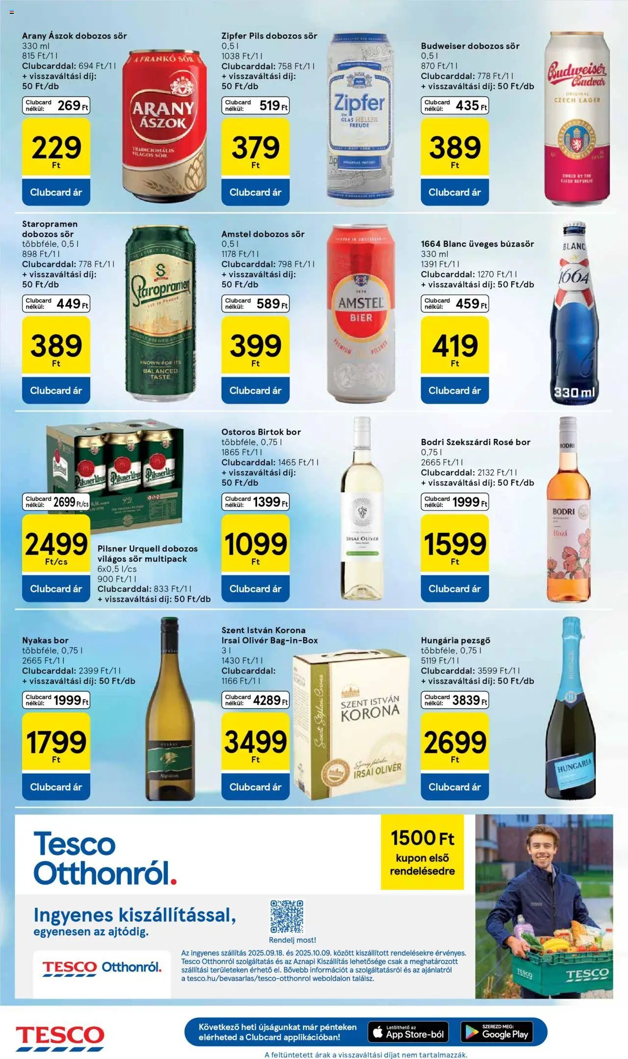 Tesco újság 2025.09.18. Akciós újság Tesco (2025-09-18 - 2025-09-24)