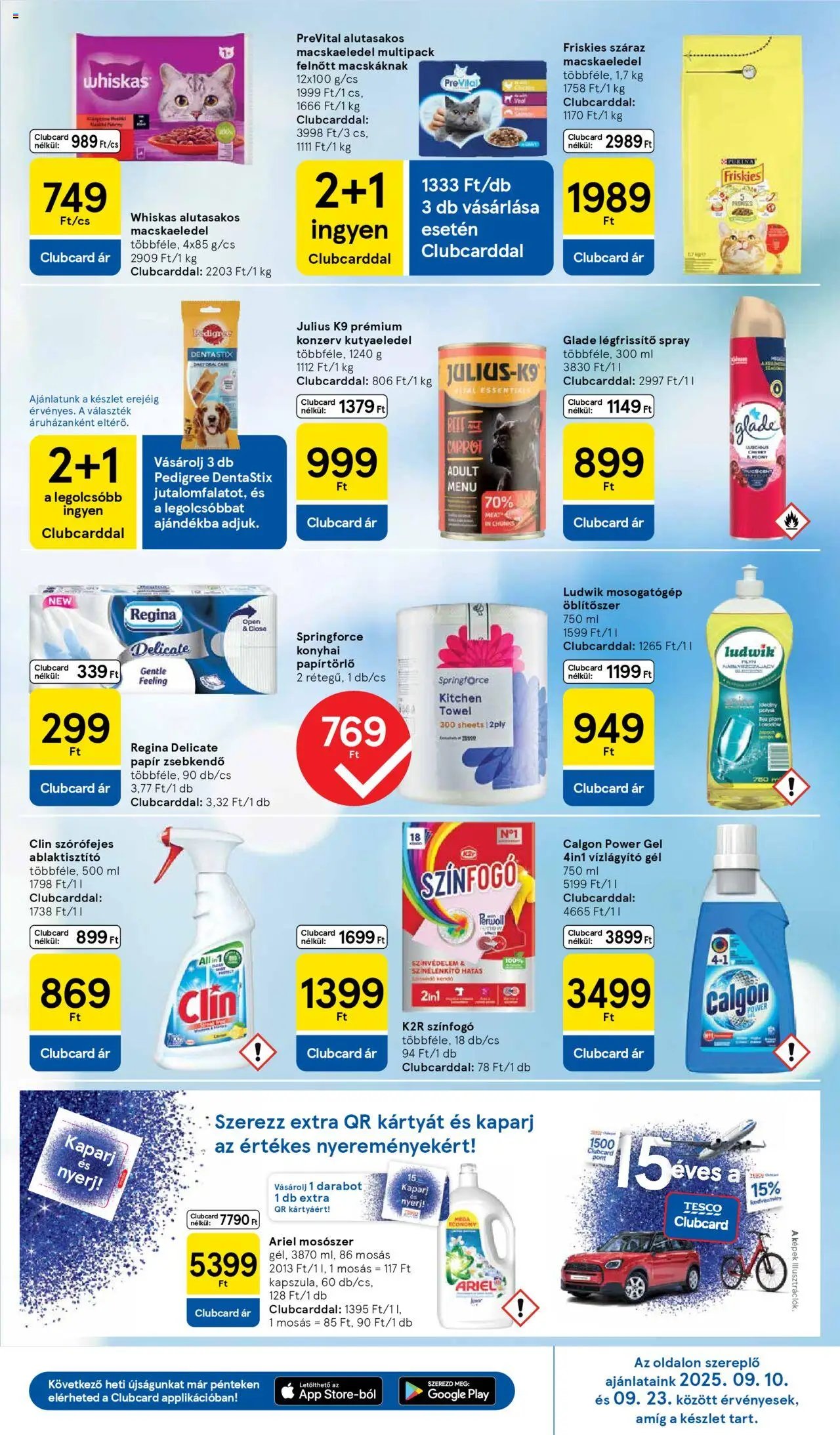 Tesco újság 2025.09.18. Akciós újság Tesco (2025-09-18 - 2025-09-24)