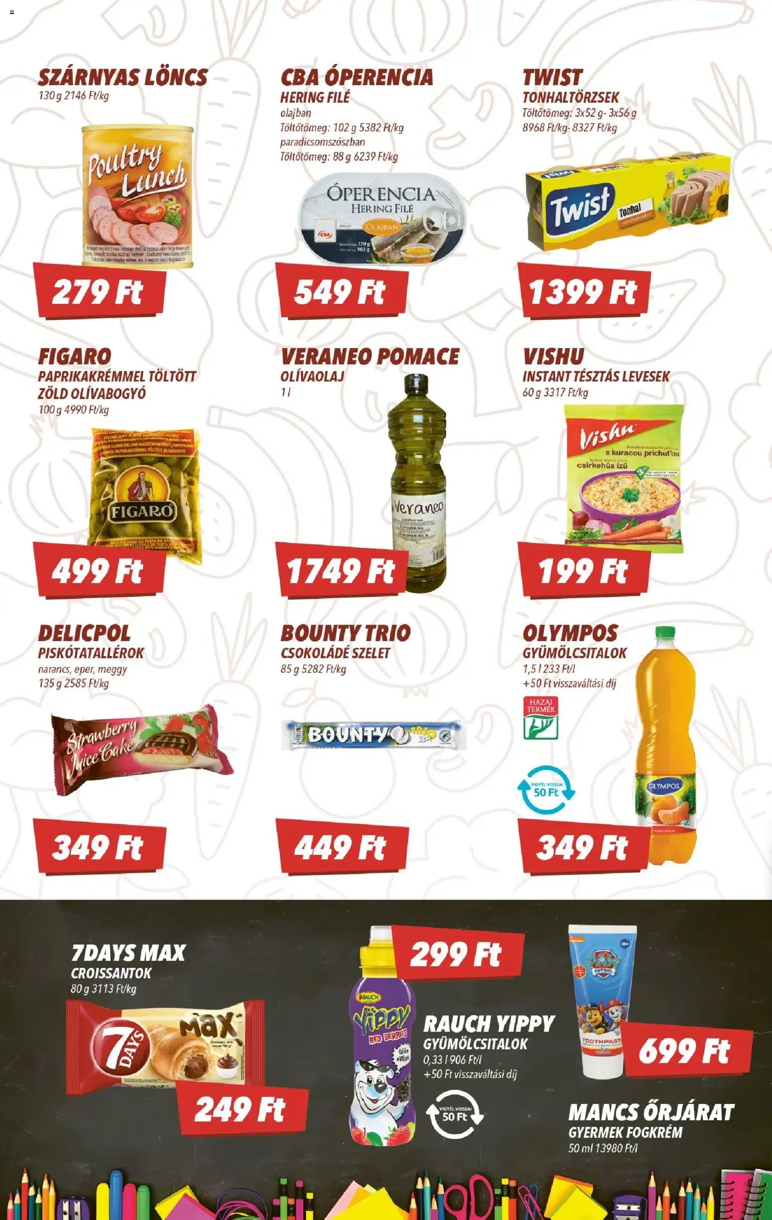 CBA újság 2026.08.21. CBA akciós újság