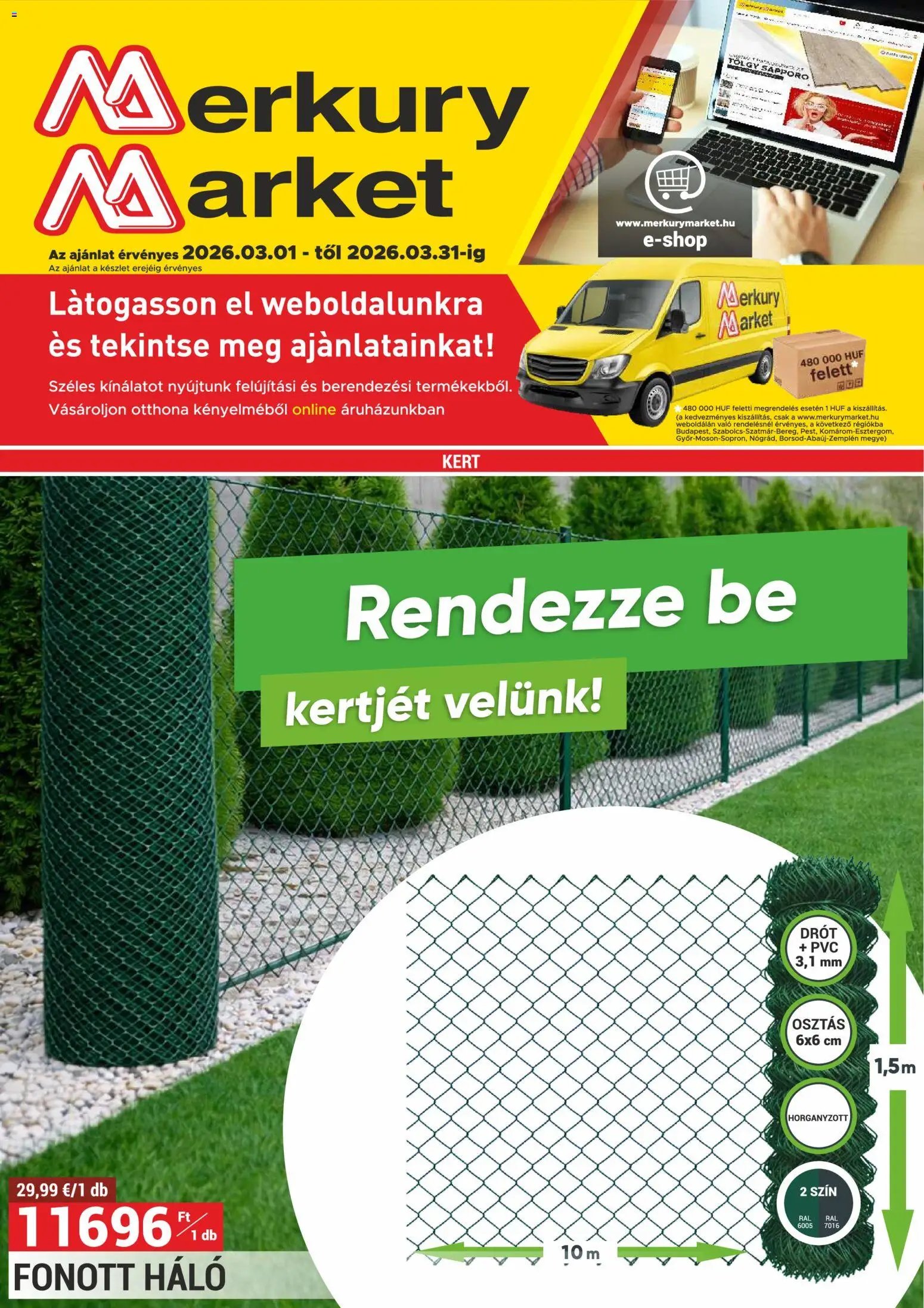Merkury Market újság 2026.03.01. Merkury Market akciós újság (2026-03-01 - 2026-03-31)