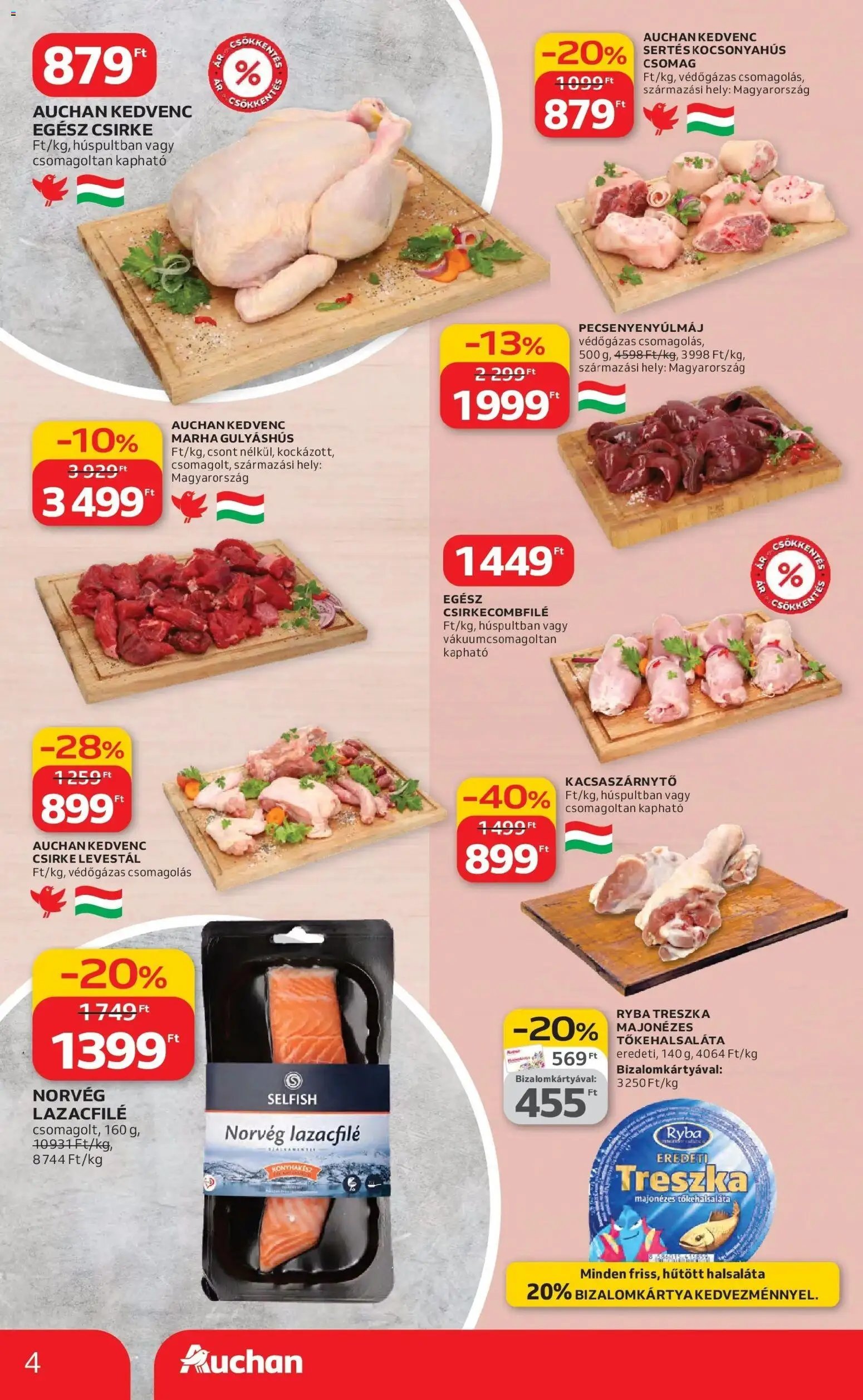 Auchan újság 2026.02.26. Kecskemét Akciós újság Auchan (2026-02-26 - 2026-03-04)