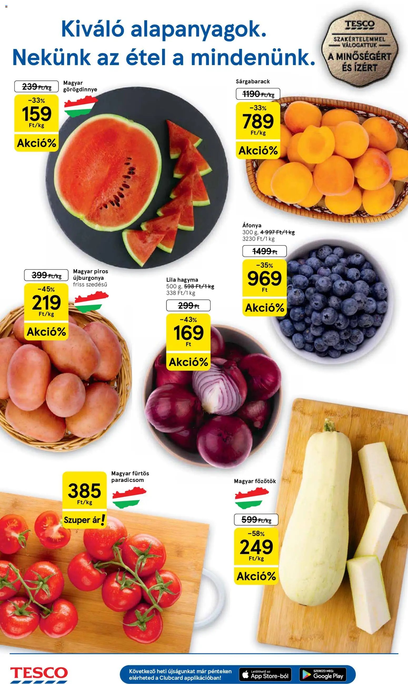 Tesco újság 2026.07.30. Tesco aktuális akciós újság