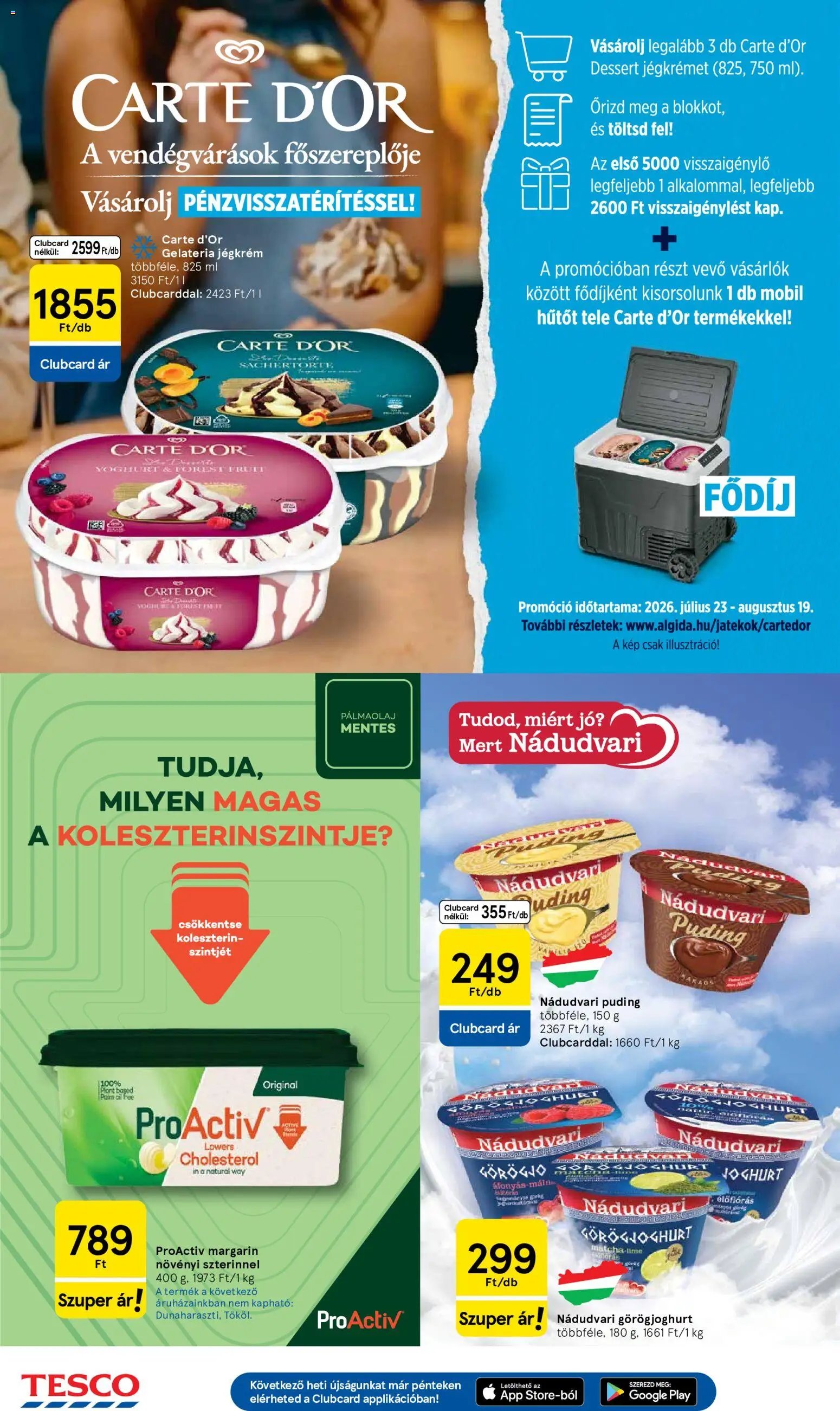 Tesco újság 2026.07.30. Tesco aktuális akciós újság