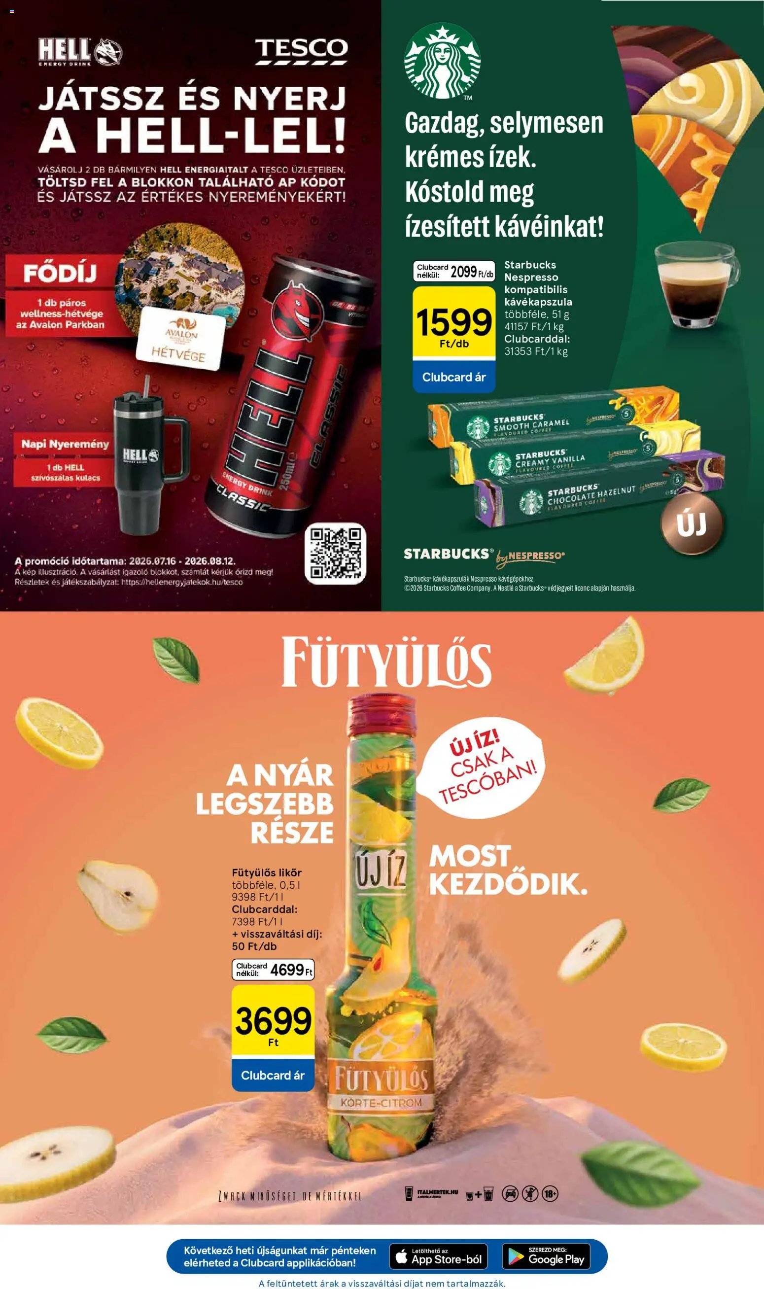 Tesco újság 2026.07.30. Tesco aktuális akciós újság