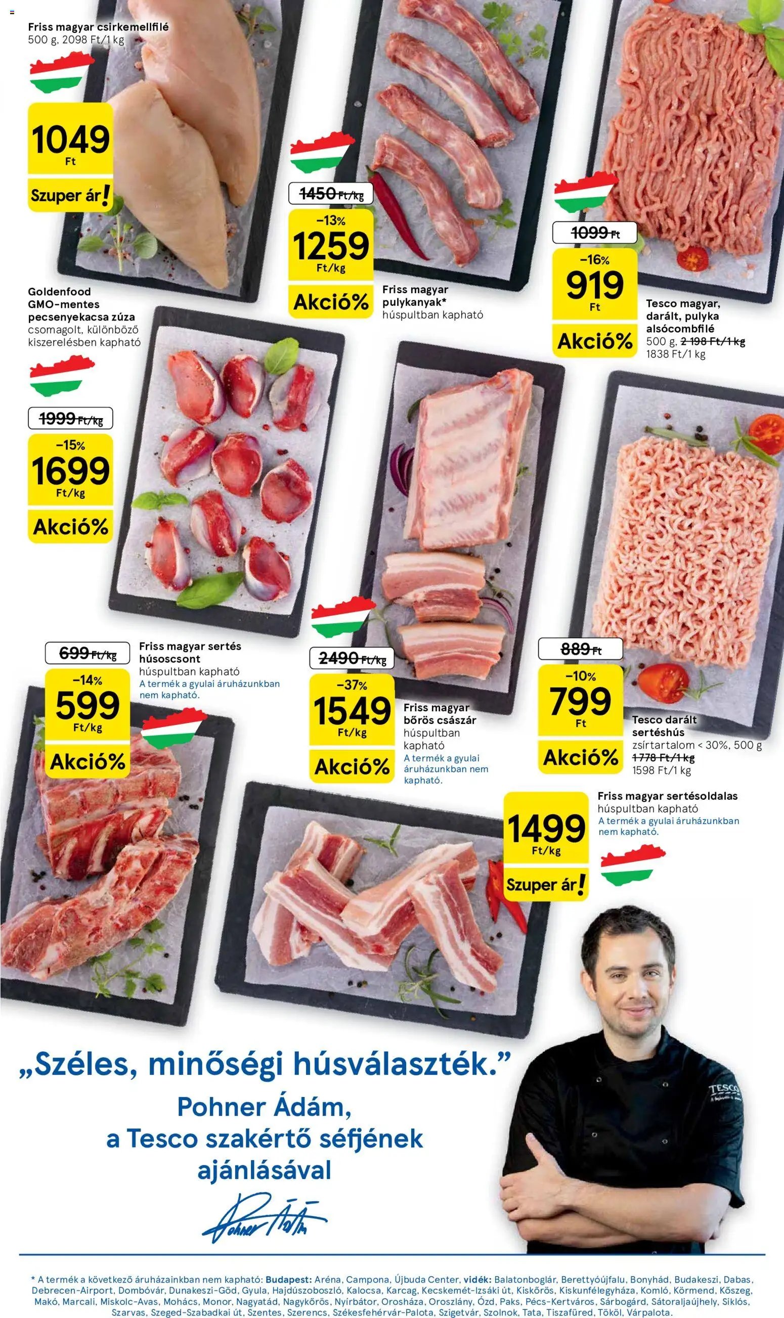 Tesco újság 2026.07.30. Tesco aktuális akciós újság
