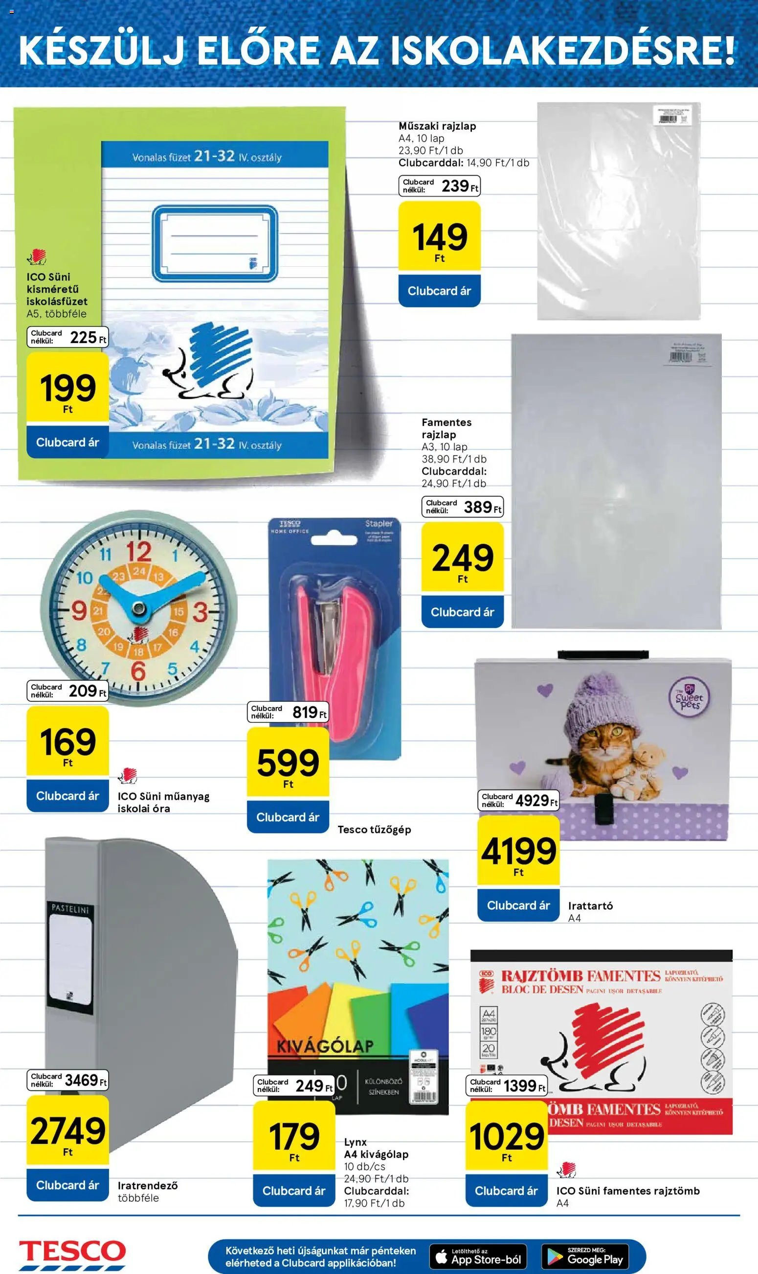 Tesco újság 2026.07.30. Tesco aktuális akciós újság
