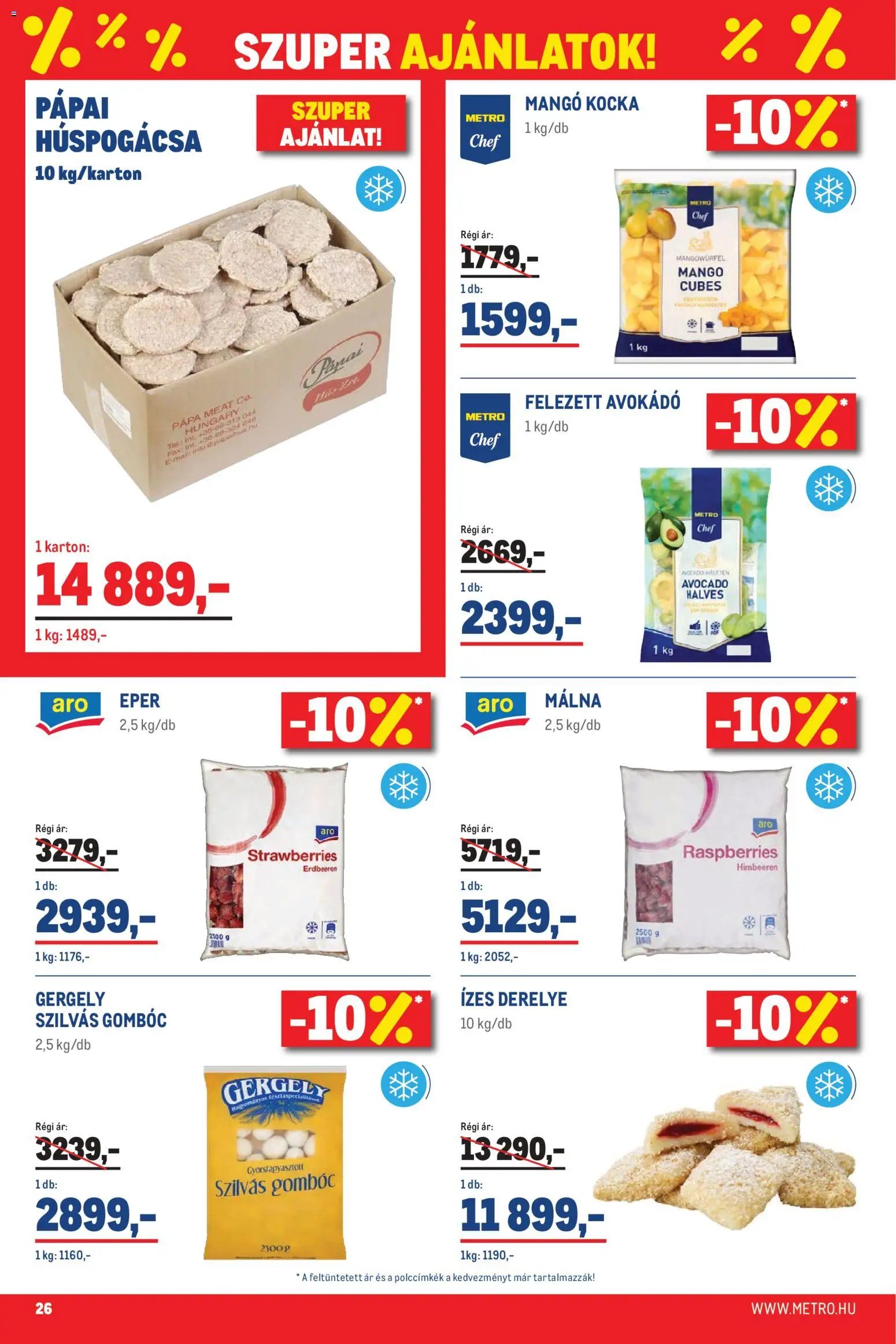 Metro újság 2026.04.07. Metro Élelmiszer és Szezonális katalógus 2026/04 (2026-04-07 - 2026-04-30)