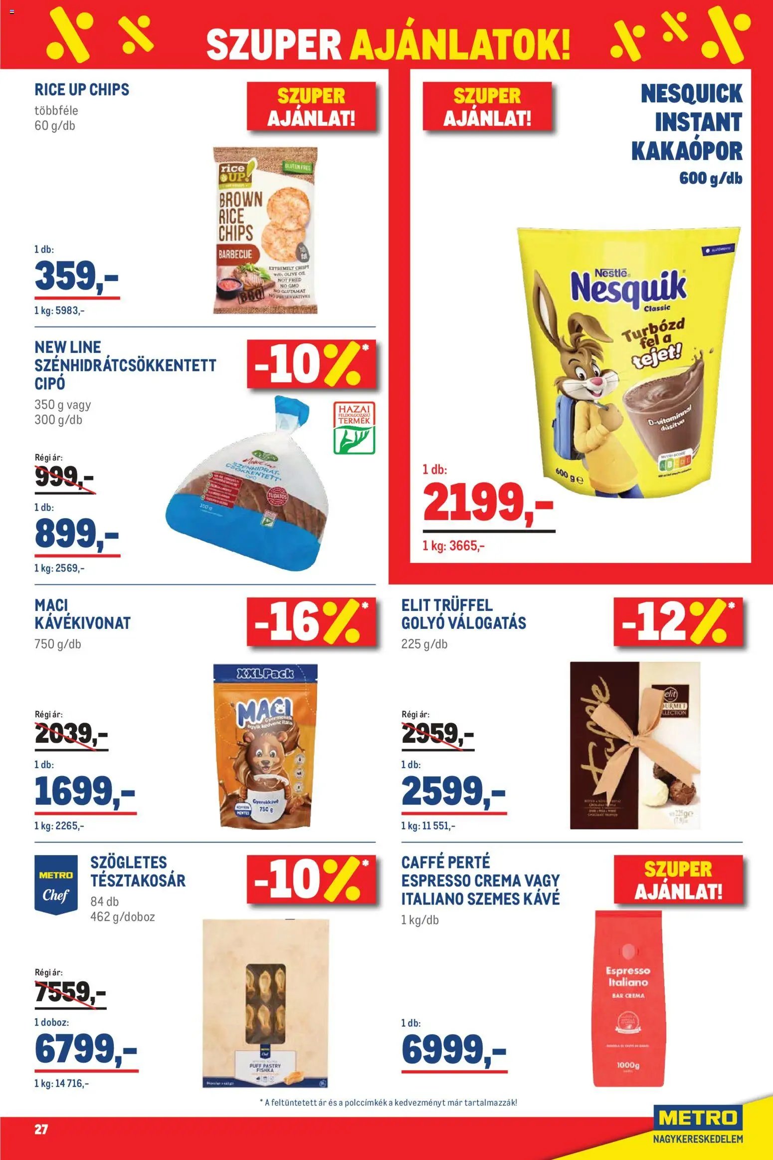 Metro újság 2026.04.07. Metro Élelmiszer és Szezonális katalógus 2026/04 (2026-04-07 - 2026-04-30)