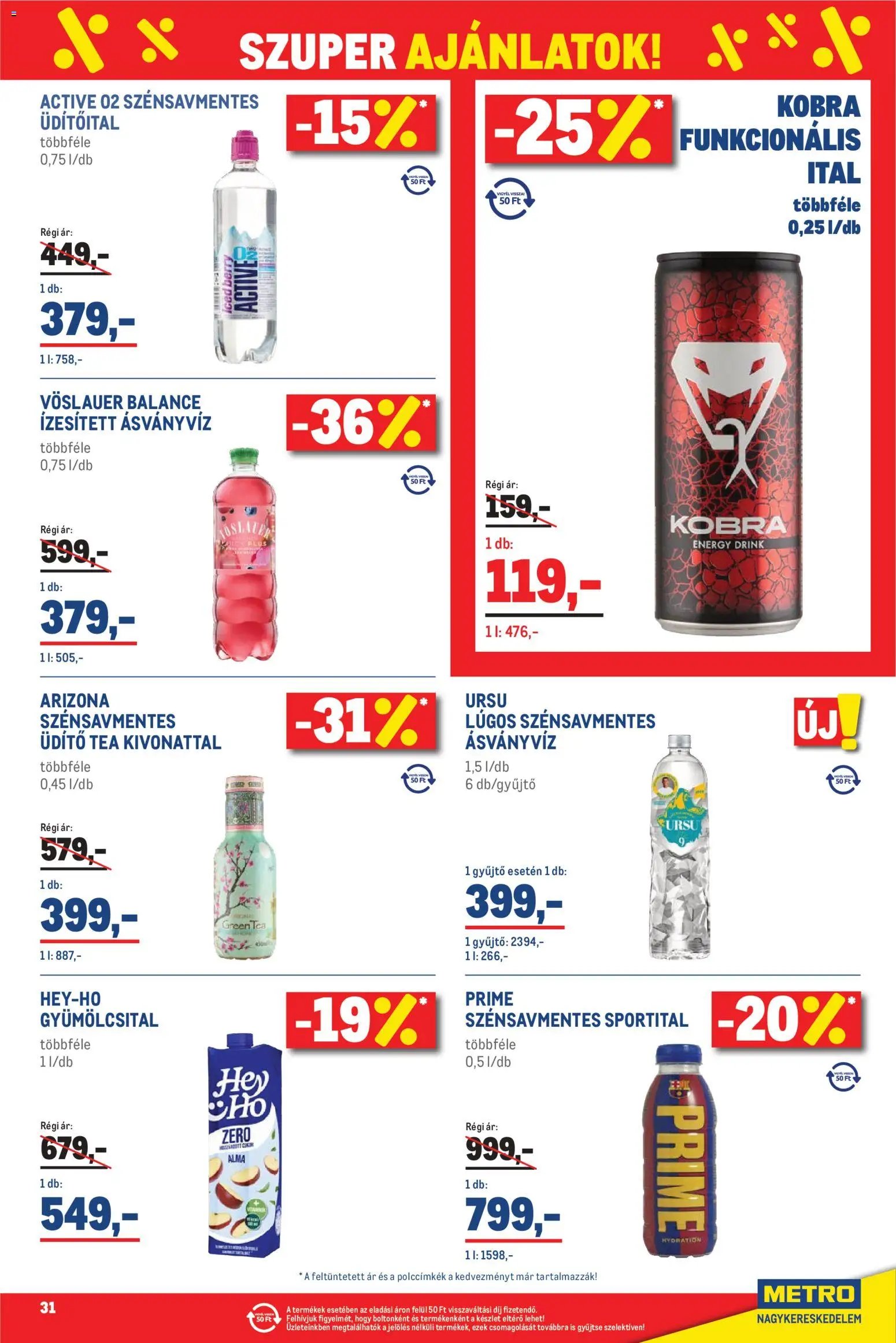 Metro újság 2026.04.07. Metro Élelmiszer és Szezonális katalógus 2026/04 (2026-04-07 - 2026-04-30)