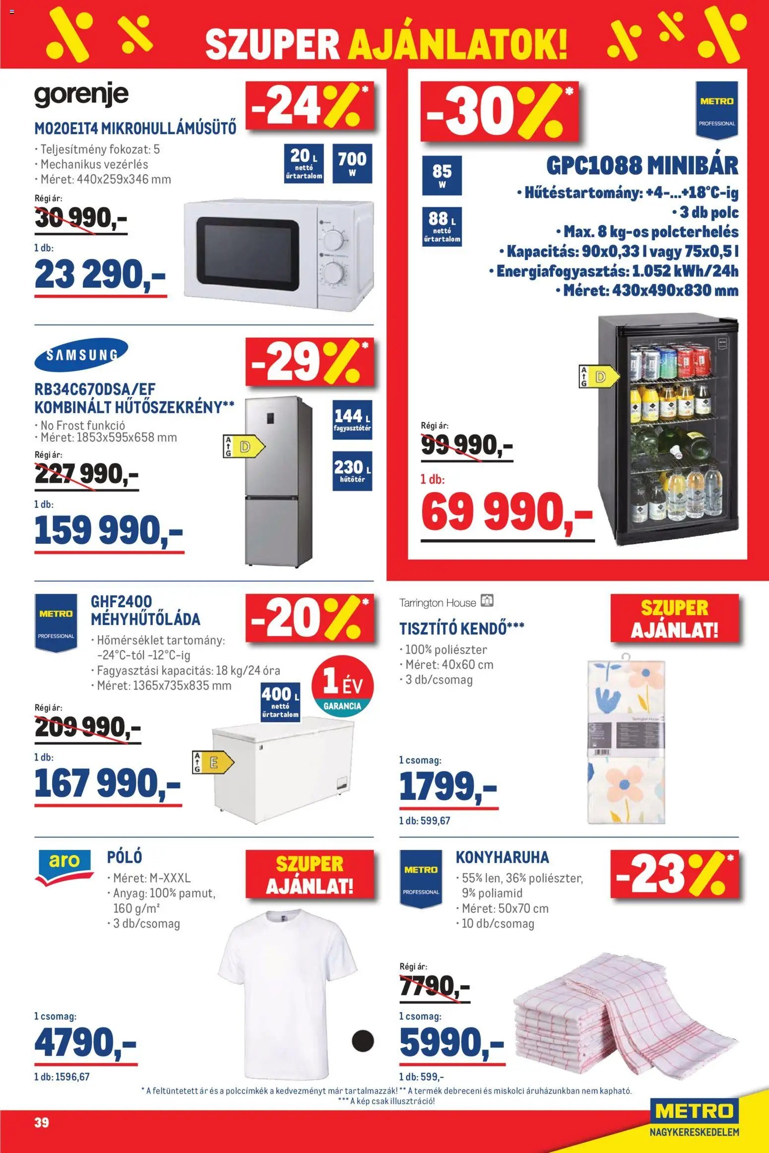 Metro újság 2026.04.07. Metro Élelmiszer és Szezonális katalógus 2026/04 (2026-04-07 - 2026-04-30)