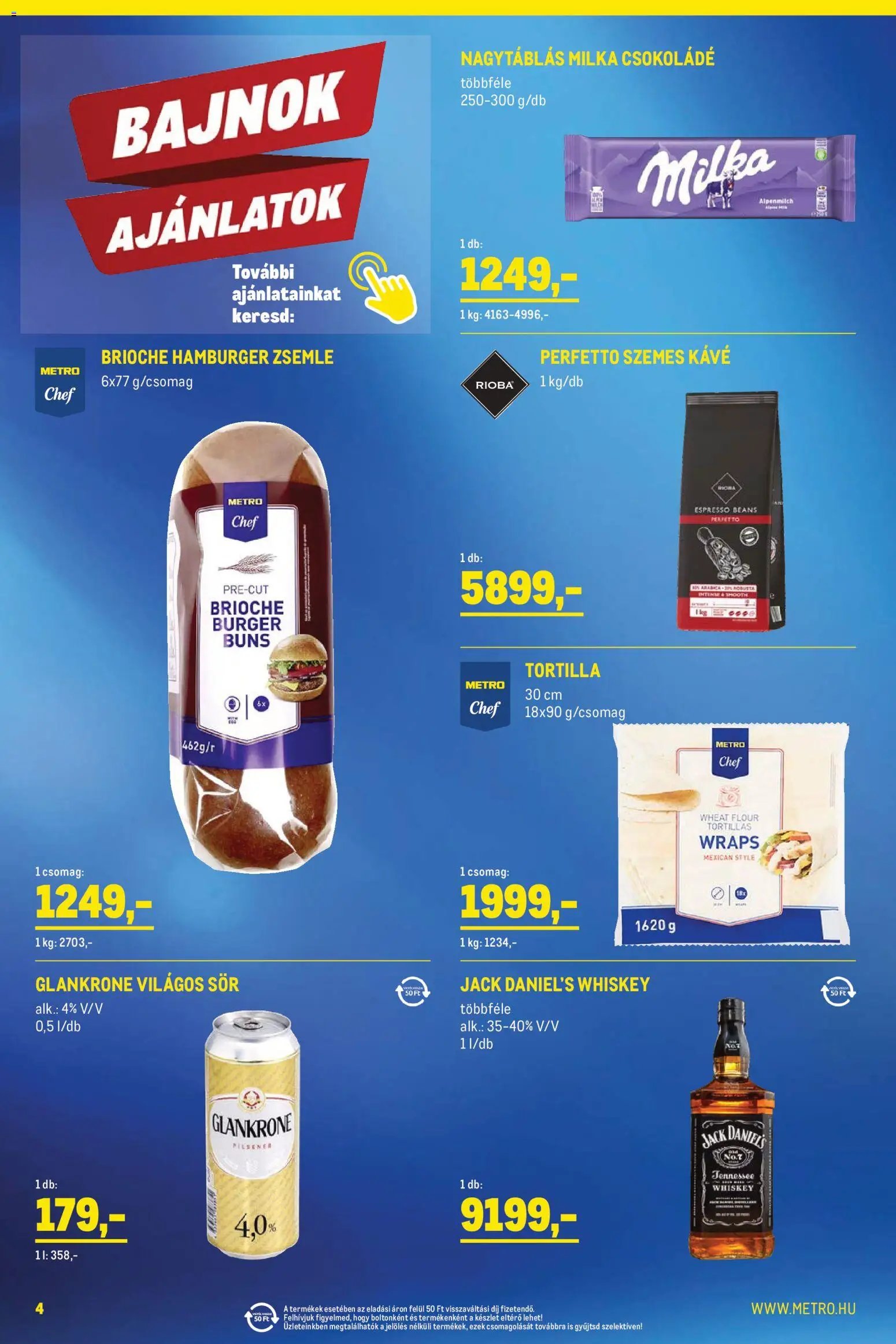 Metro újság 2026.04.07. Metro Élelmiszer és Szezonális katalógus 2026/04 (2026-04-07 - 2026-04-30)