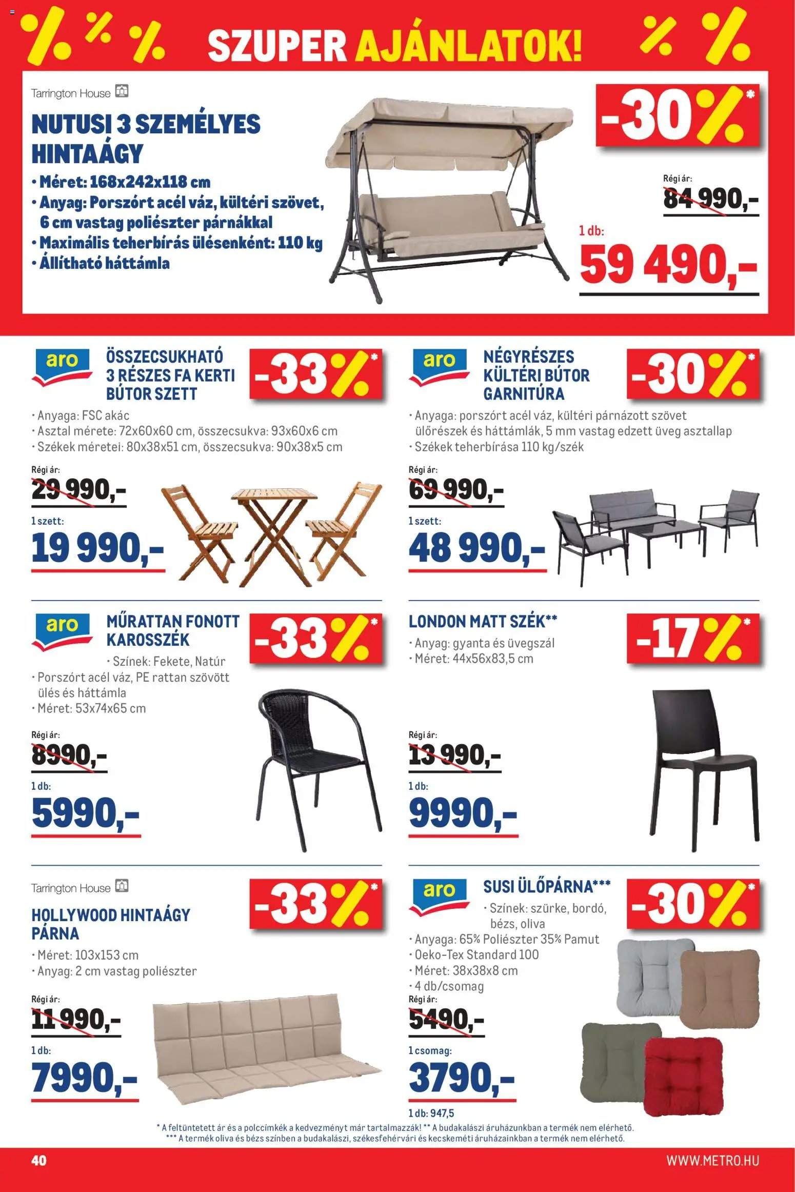 Metro újság 2026.04.07. Metro Élelmiszer és Szezonális katalógus 2026/04 (2026-04-07 - 2026-04-30)